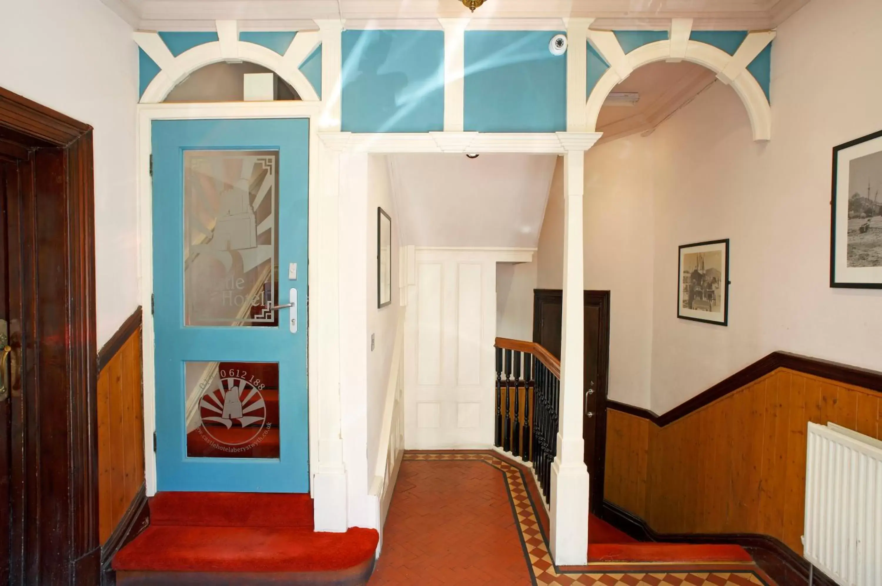 Decorative detail, Seating Area in Castle Hotel