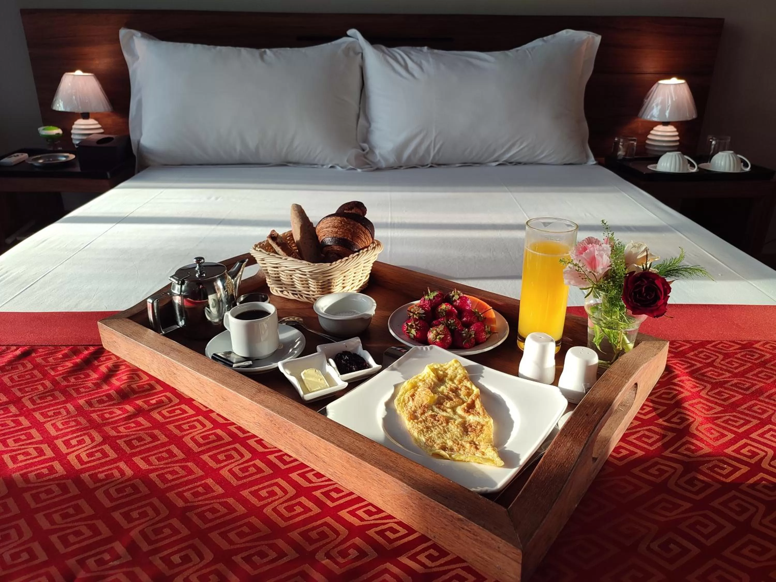 Bed in Valiha Hotel Antananarivo