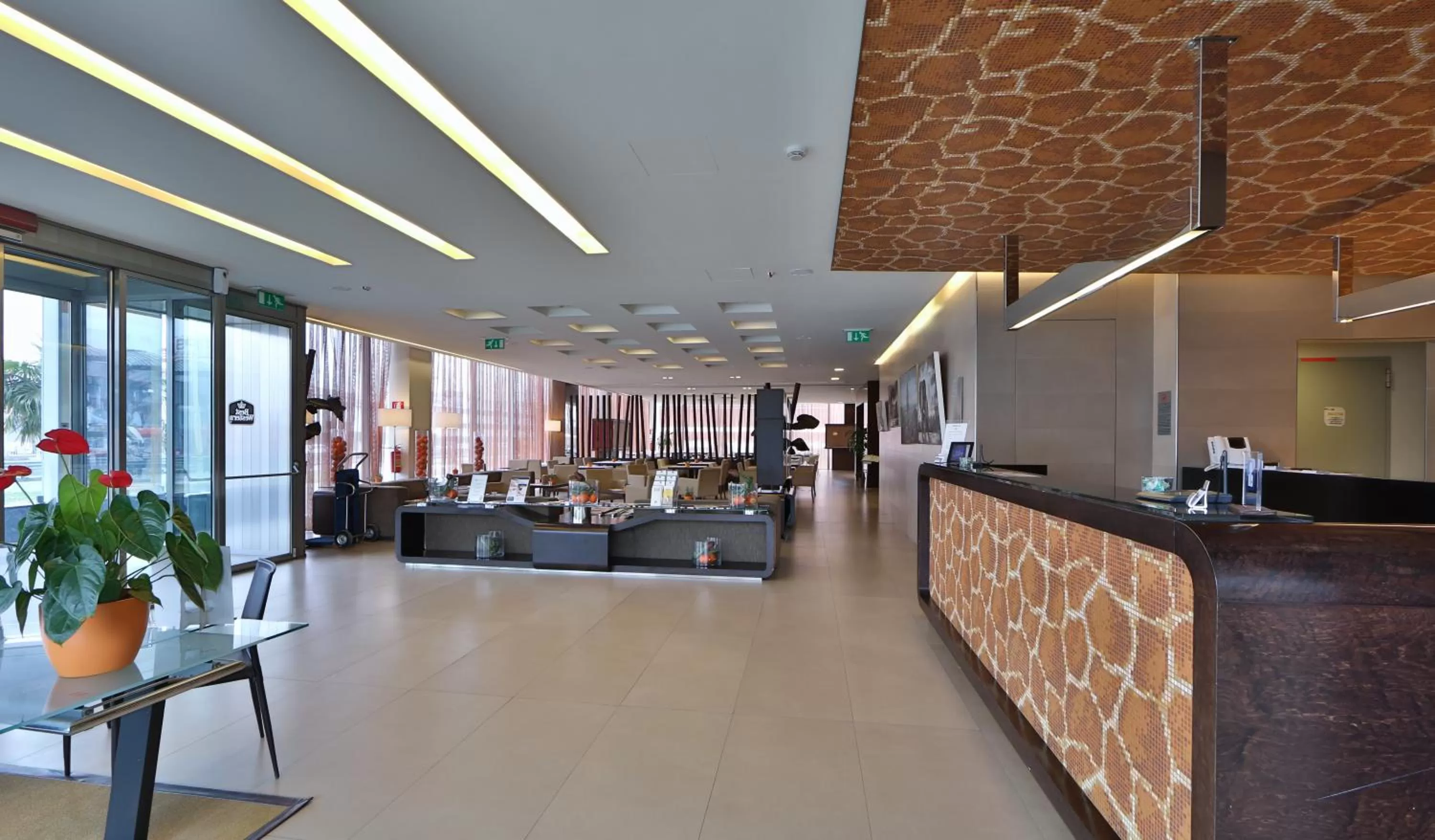 Lobby or reception in Best Western Hotel Goldenmile Milan