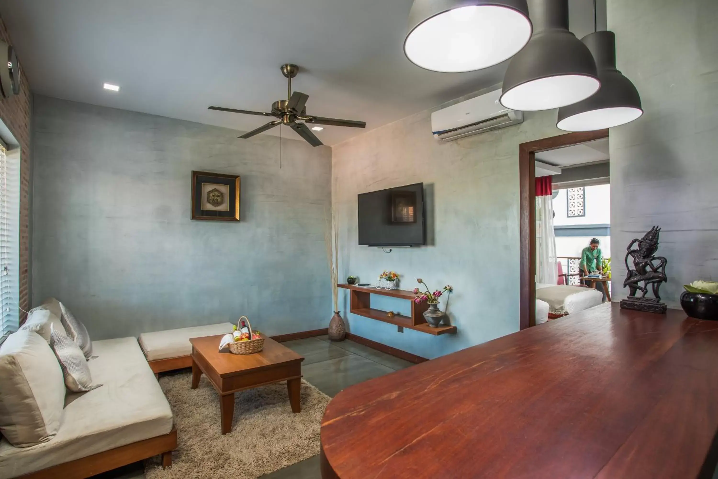 Living room, Seating Area in Cambana Residence