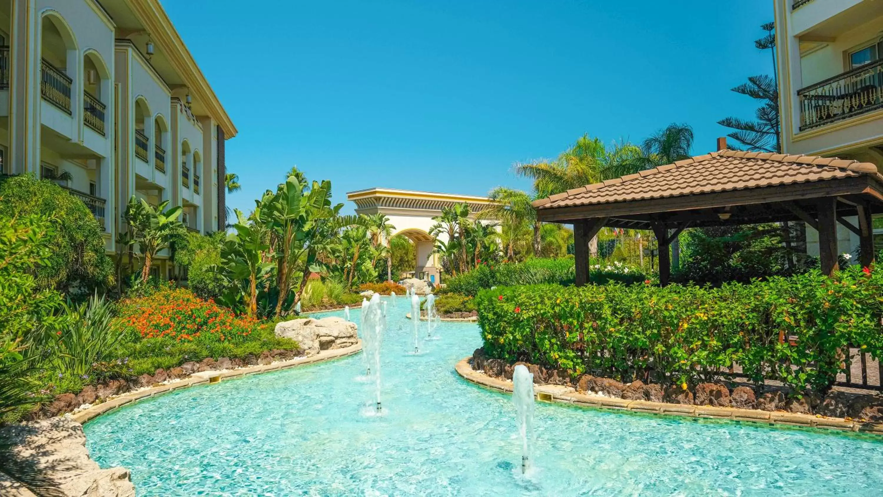 Garden view, Property Building in Crystal Palace Luxury Resort & Spa - Ultimate All Inclusive