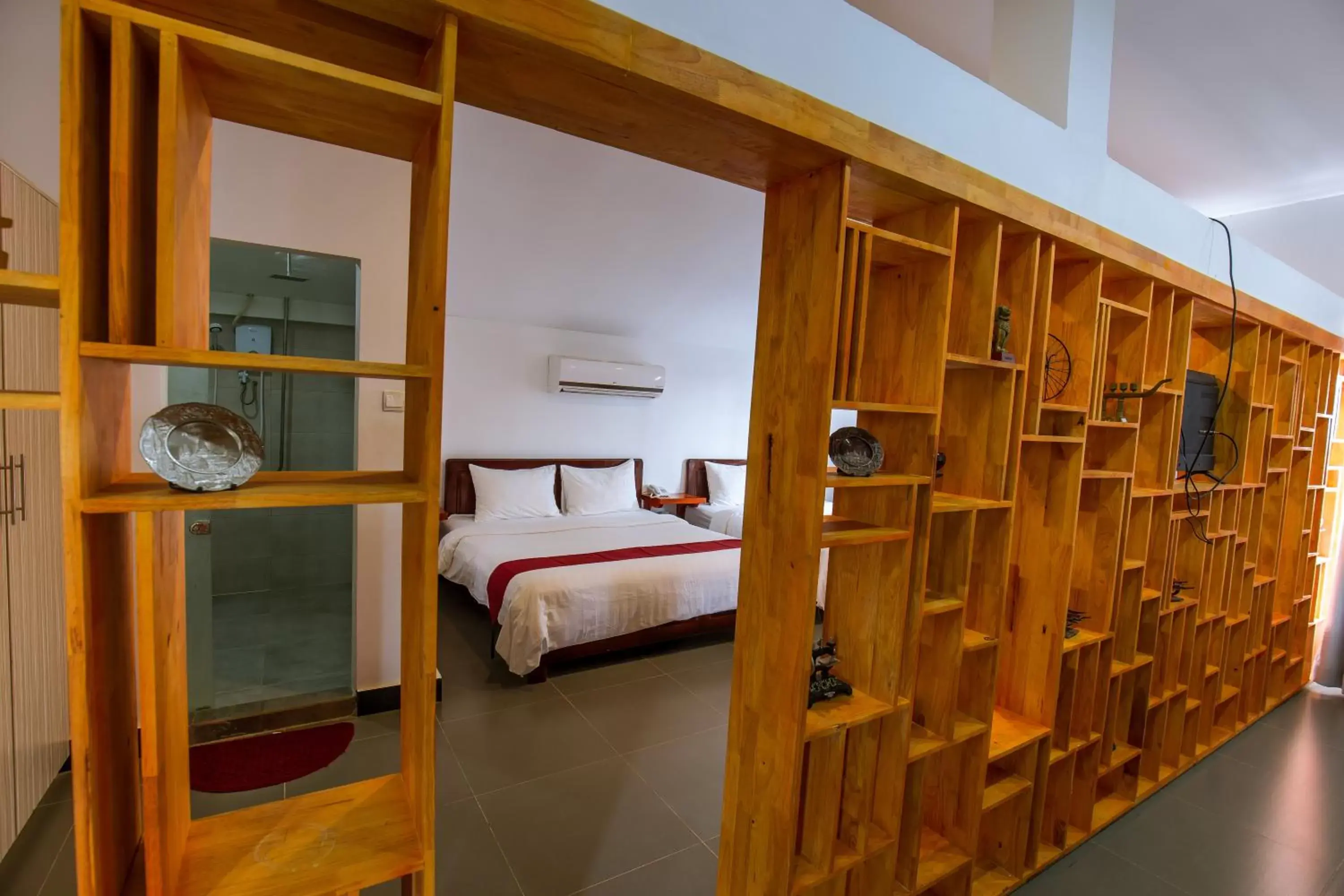 Living room, Bed in Sandy Clay Bungalows