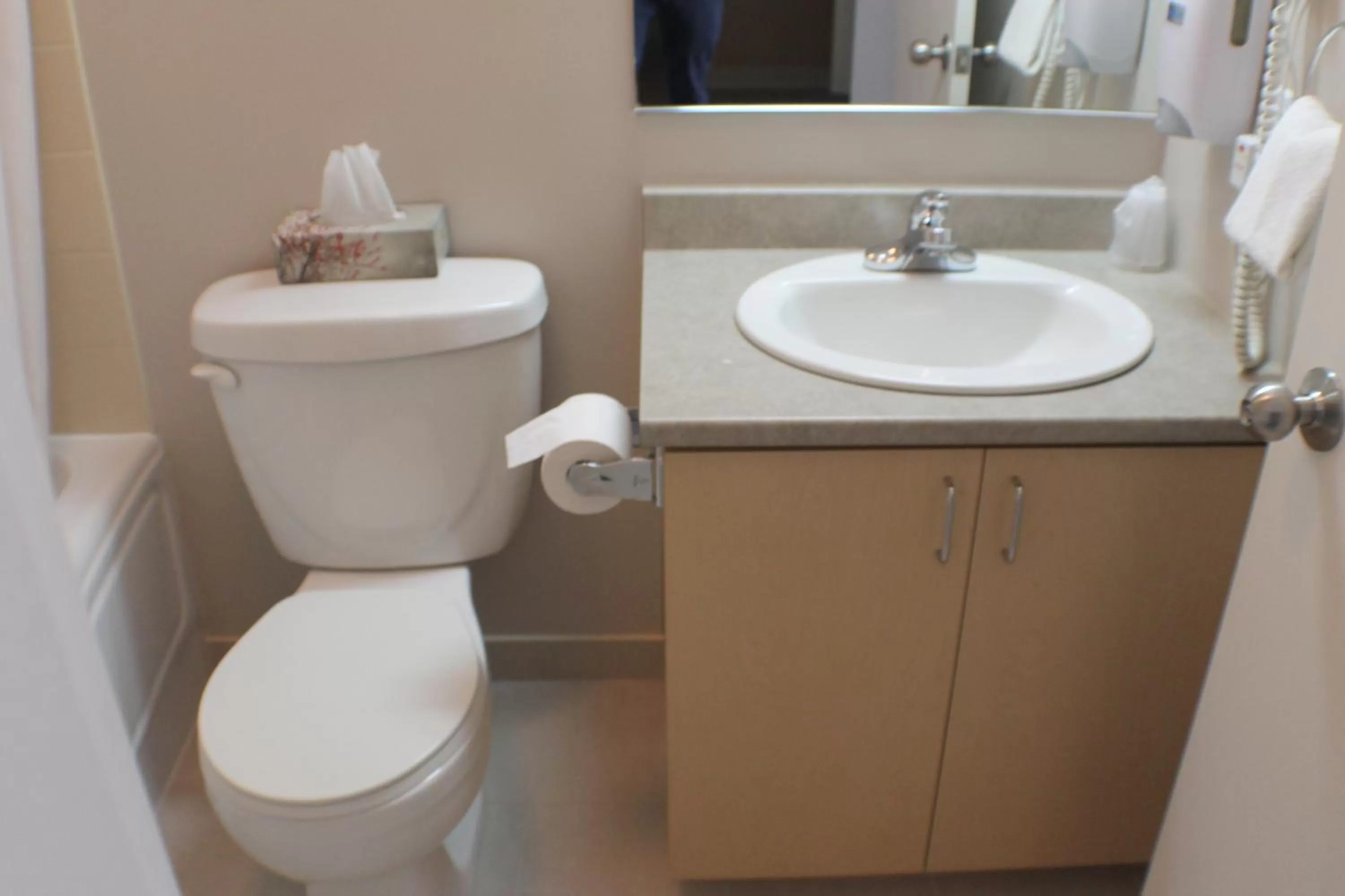 Toilet in Auberge - Village Grande Nature Chic-Chocs