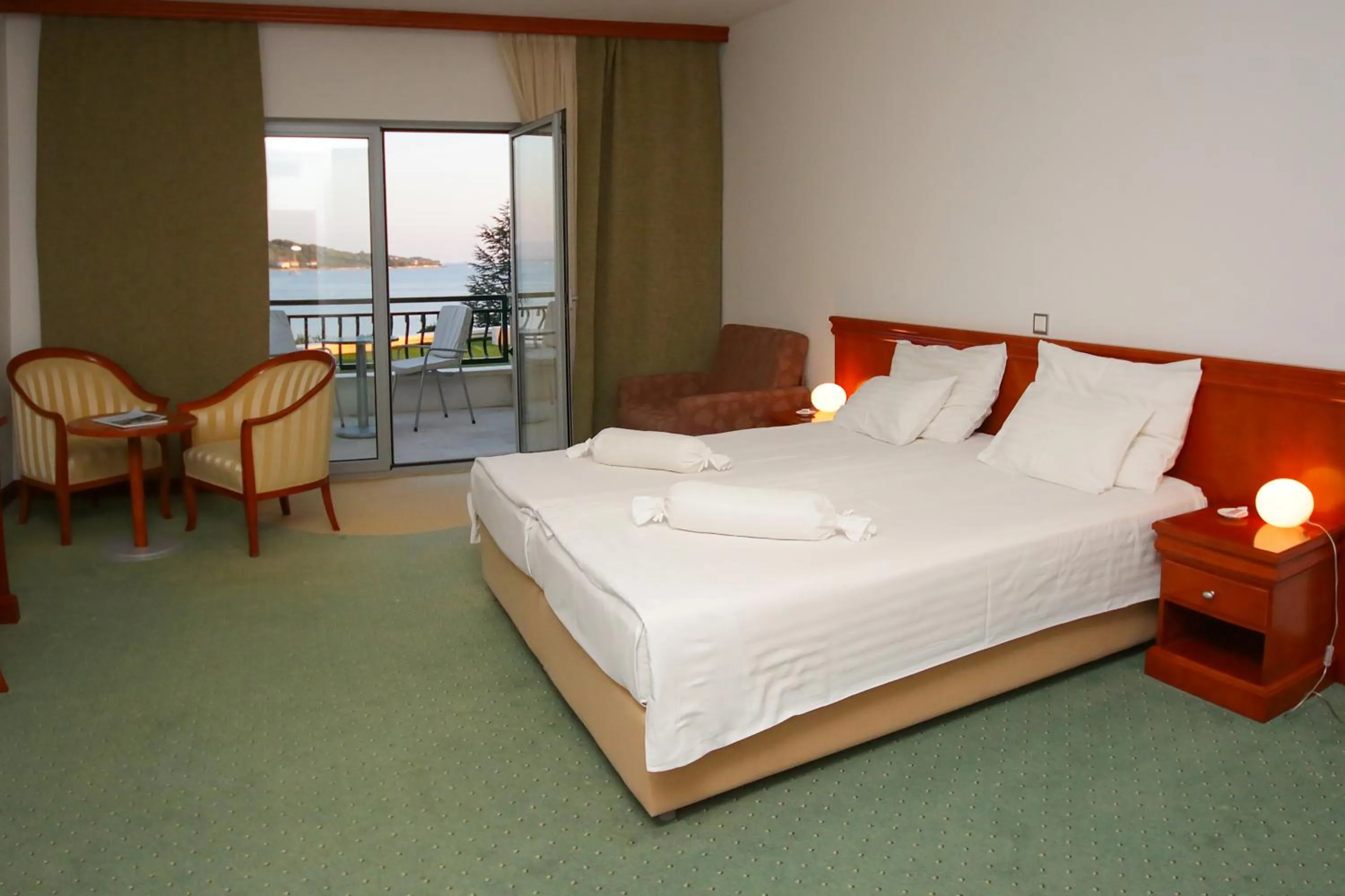 Bed in Hotel Villa Radin