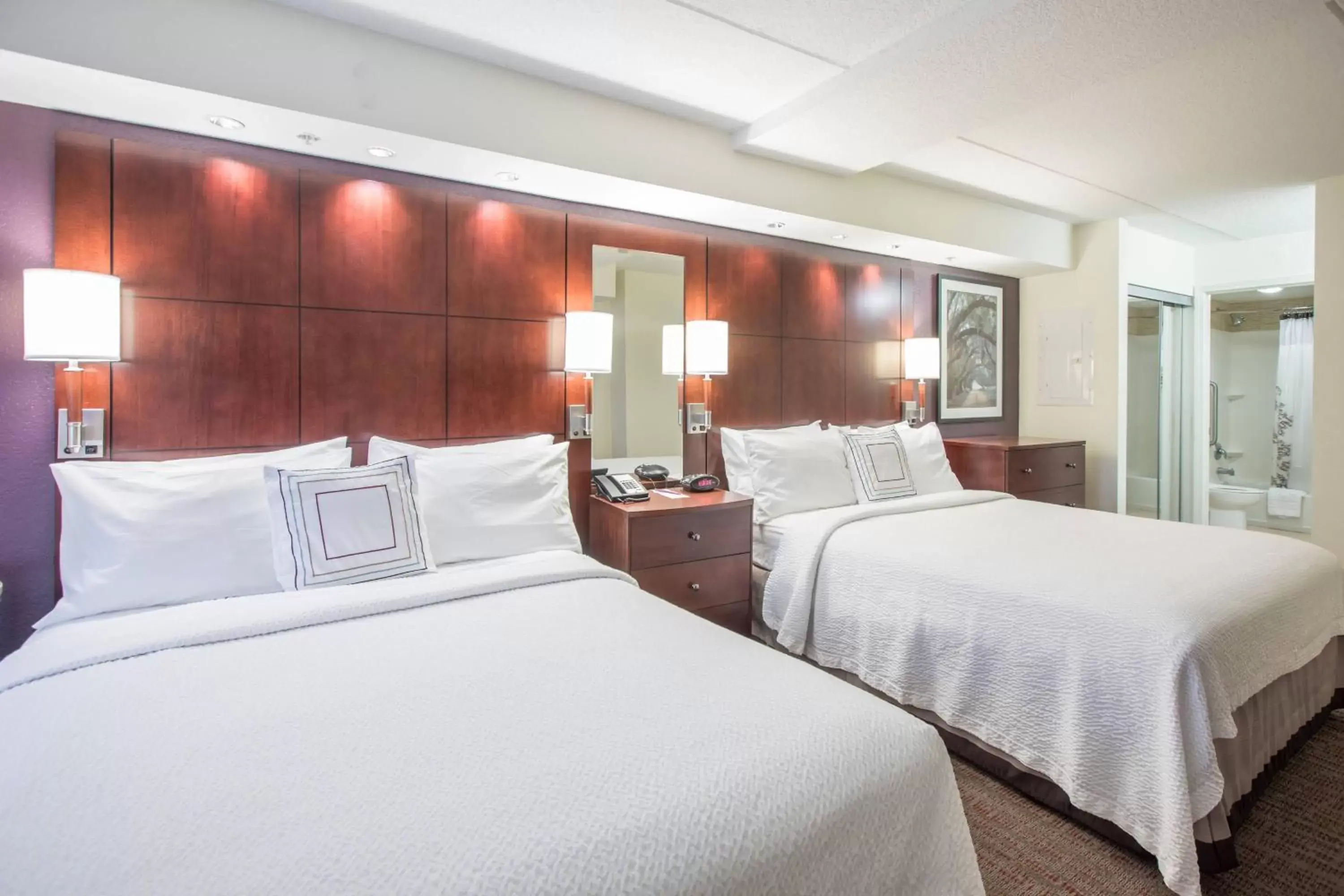 Bedroom, Bed in Residence Inn by Marriott Amelia Island