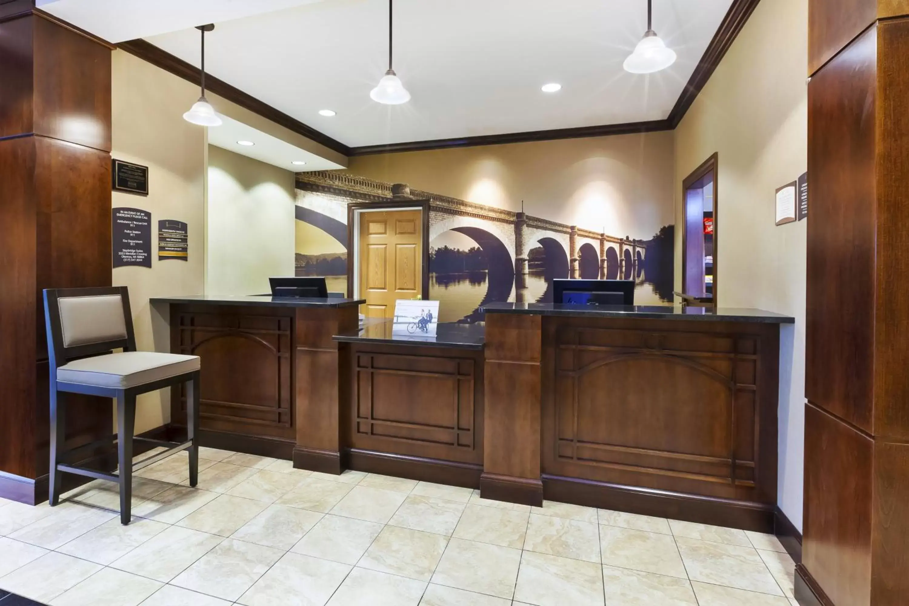 Lobby or reception, Lobby/Reception in Staybridge Suites Lansing-Okemos, an IHG Hotel