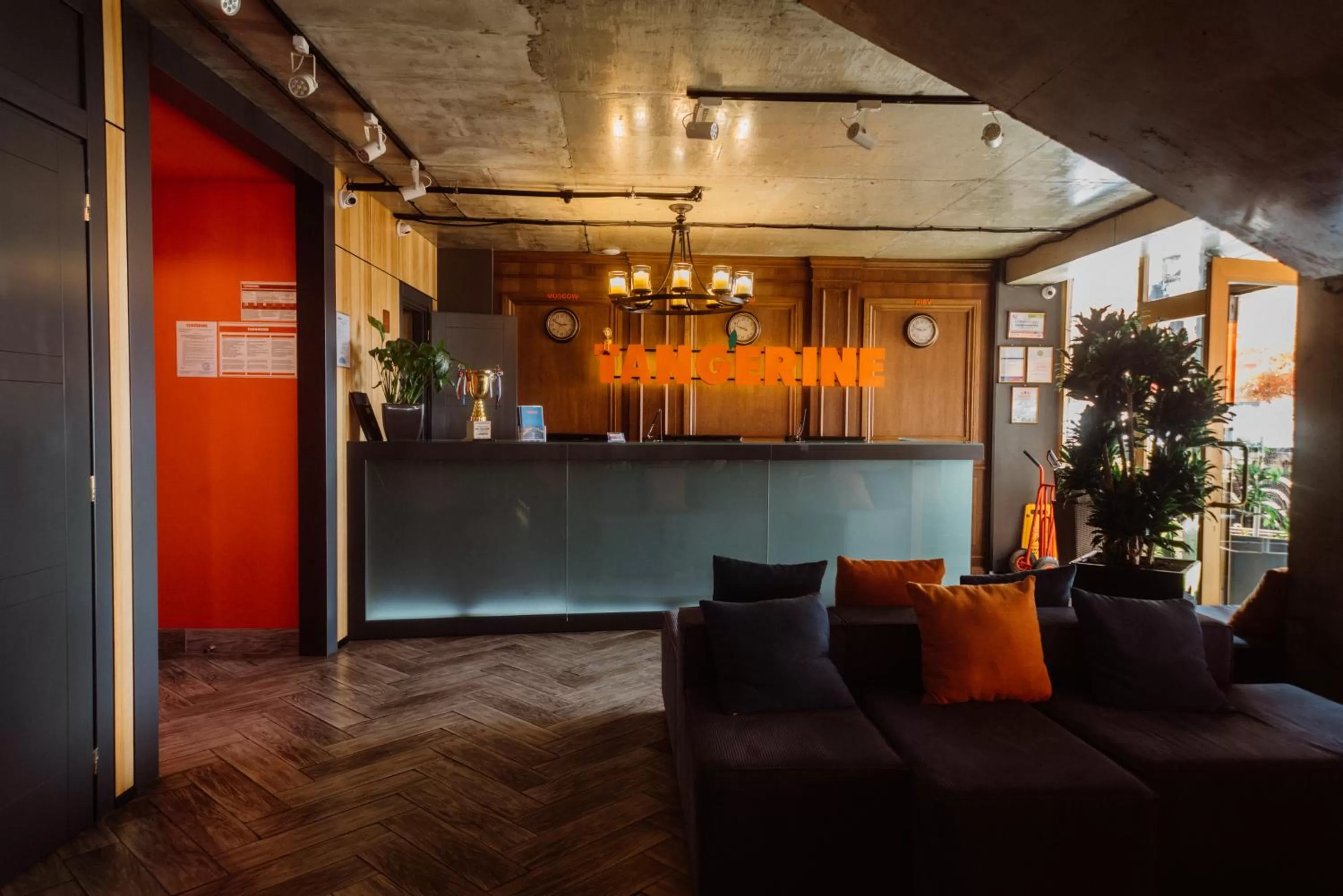 Lobby or reception in Aparthotel Tangerine