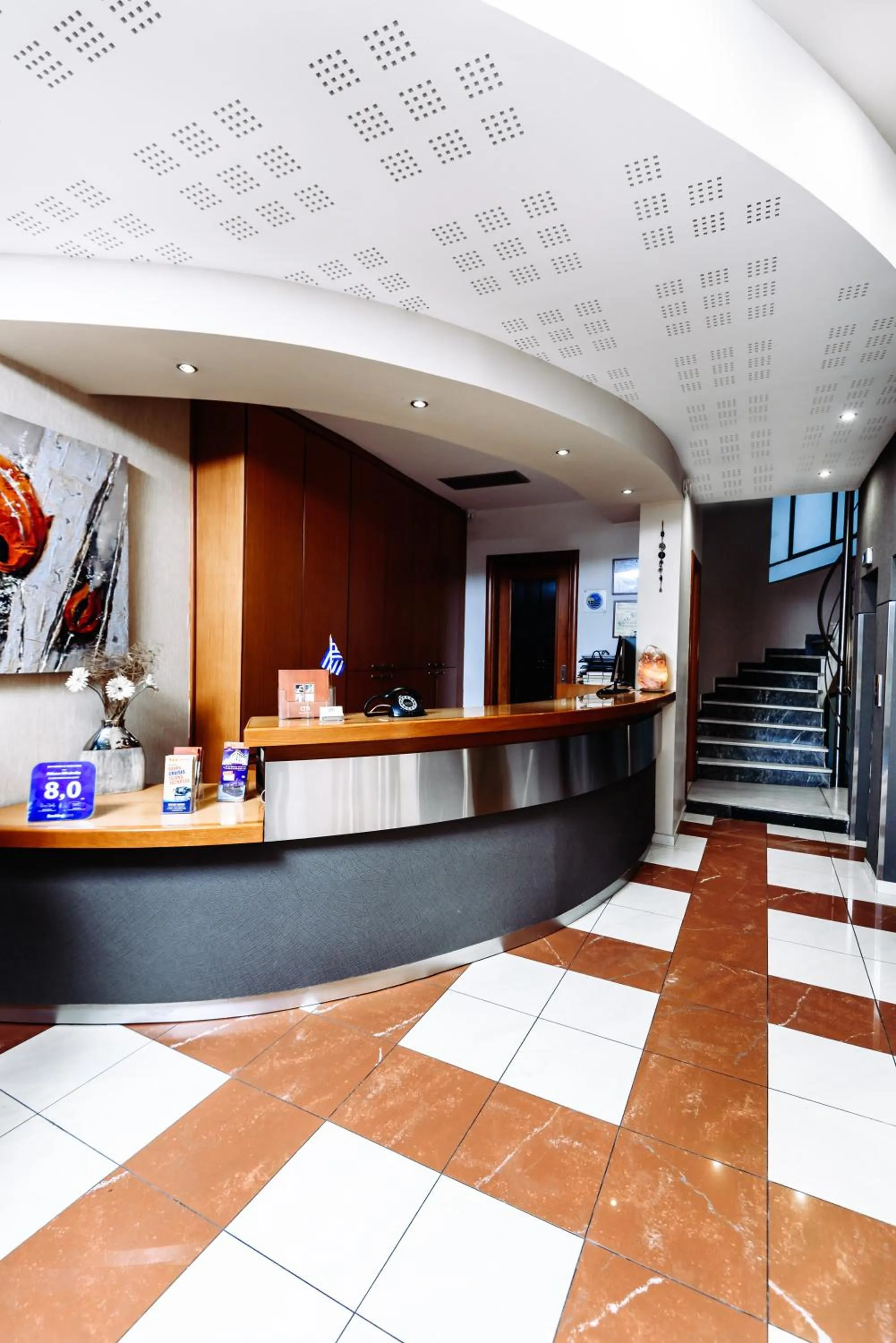 Lobby or reception in Athens Mirabello