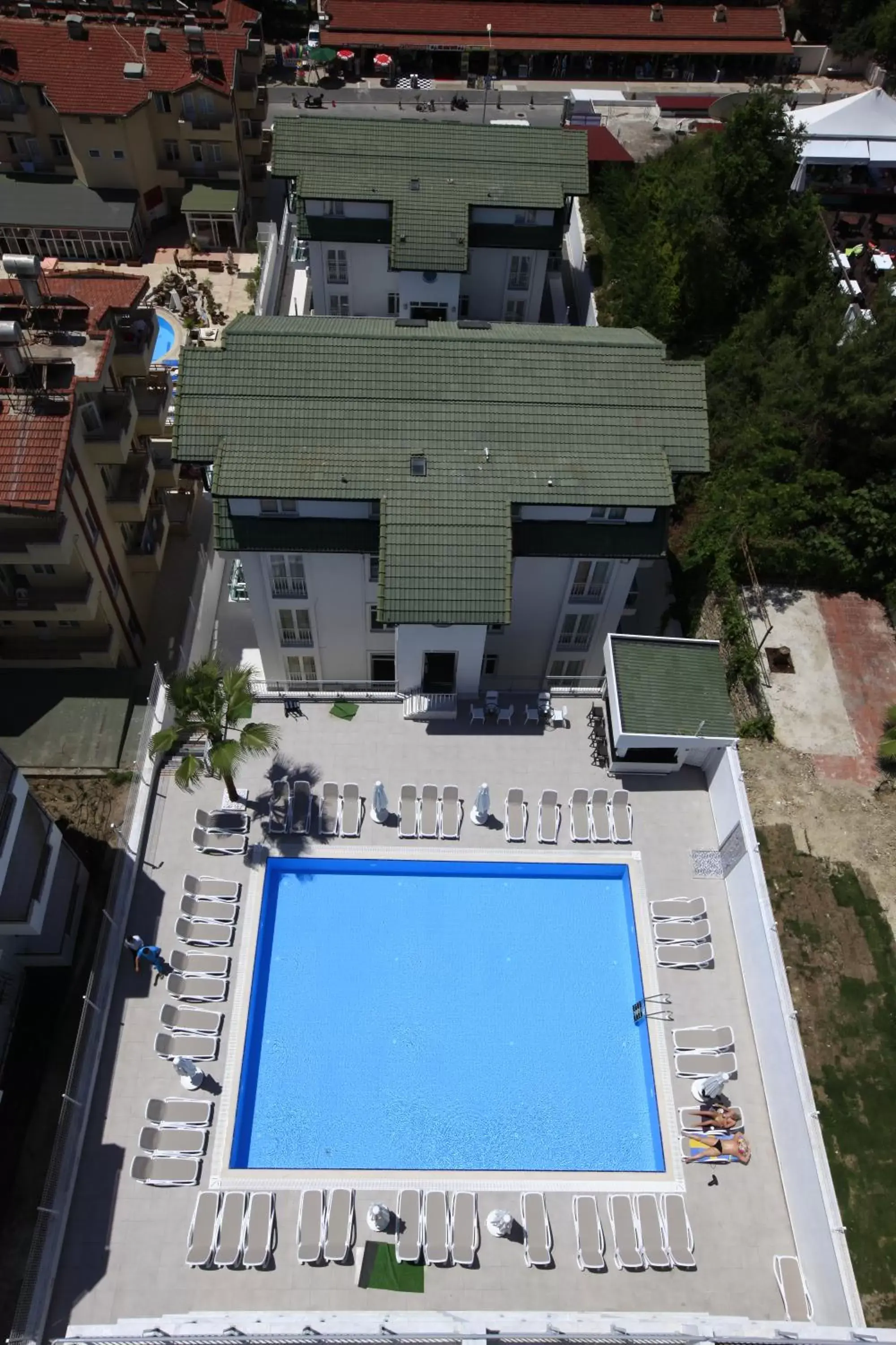 Bird's eye view, Pool View in Side Su Hotel - Adult Only (+16)