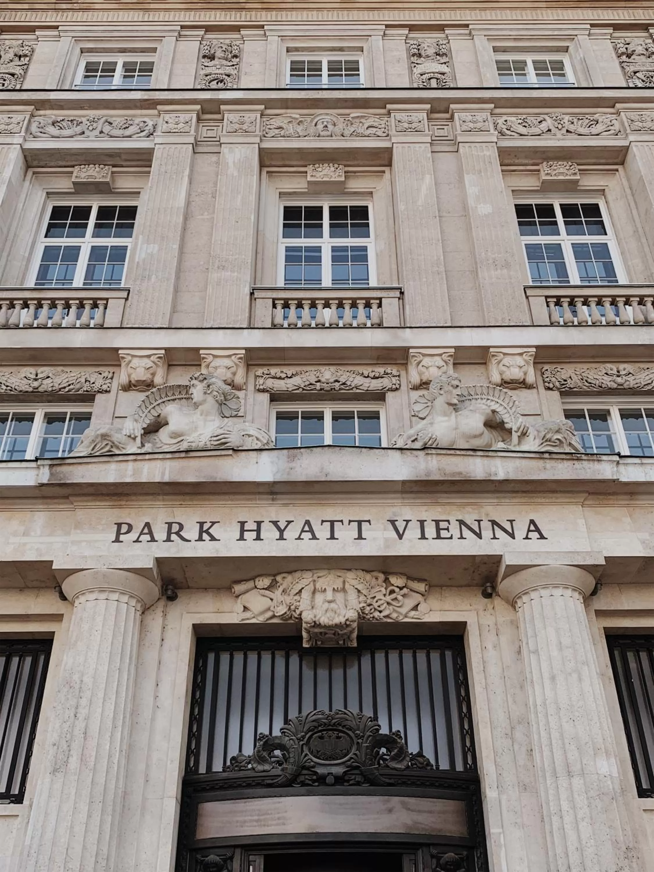 Property building in Park Hyatt Vienna