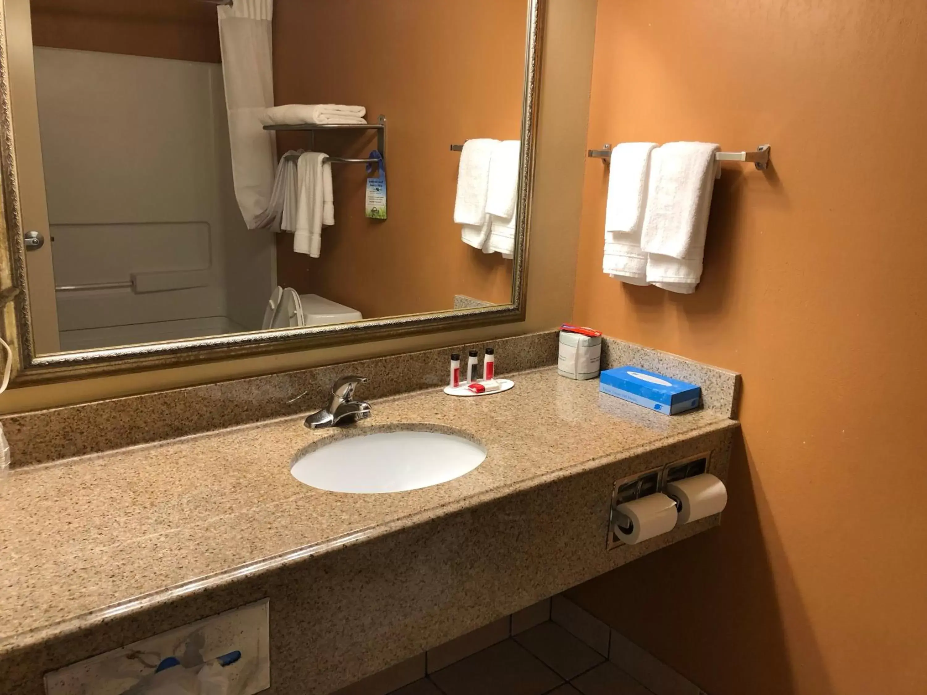 Bathroom in Days Inn & Suites by Wyndham Thibodaux