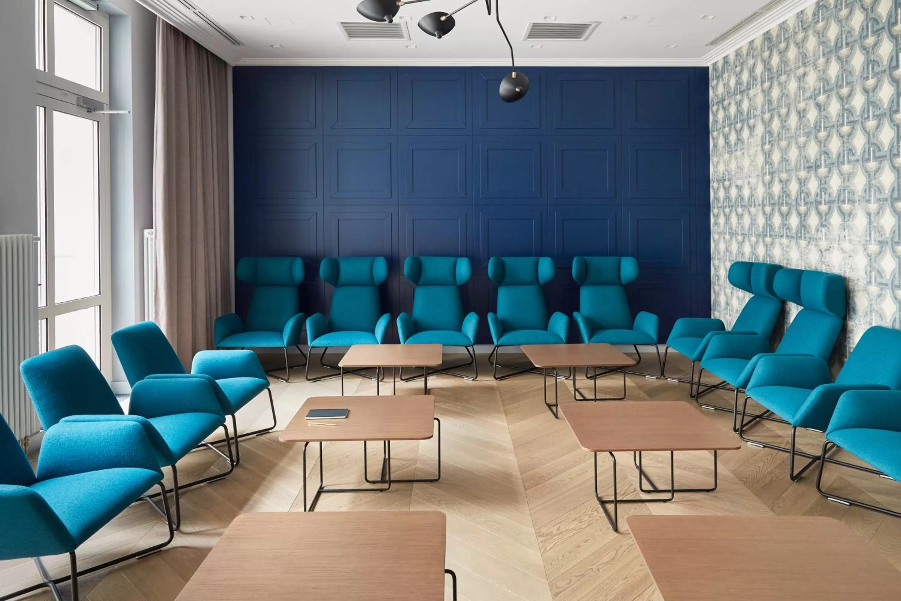 Seating area in No.4 Residence