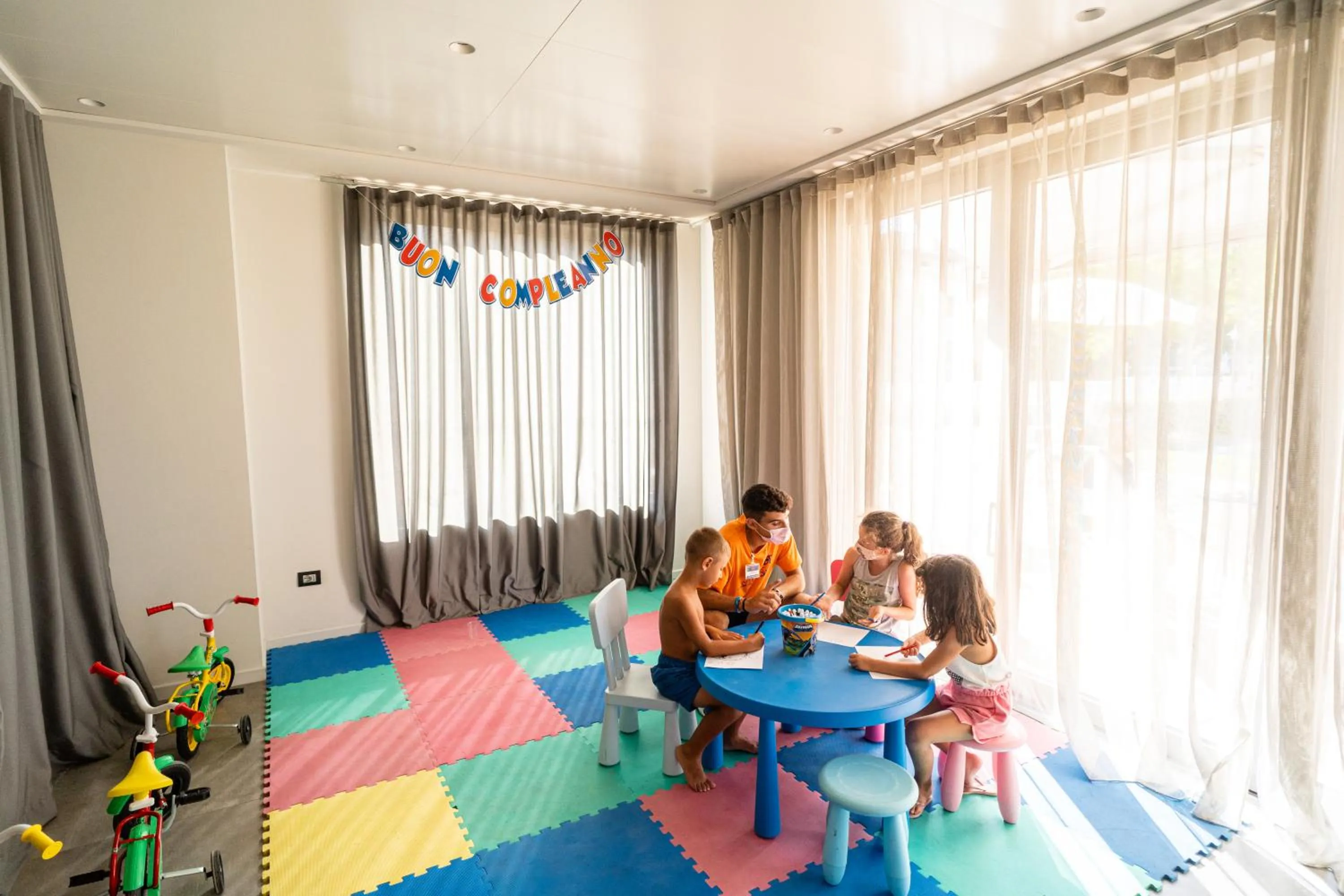 Kids's club in Nautilus Family Hotel