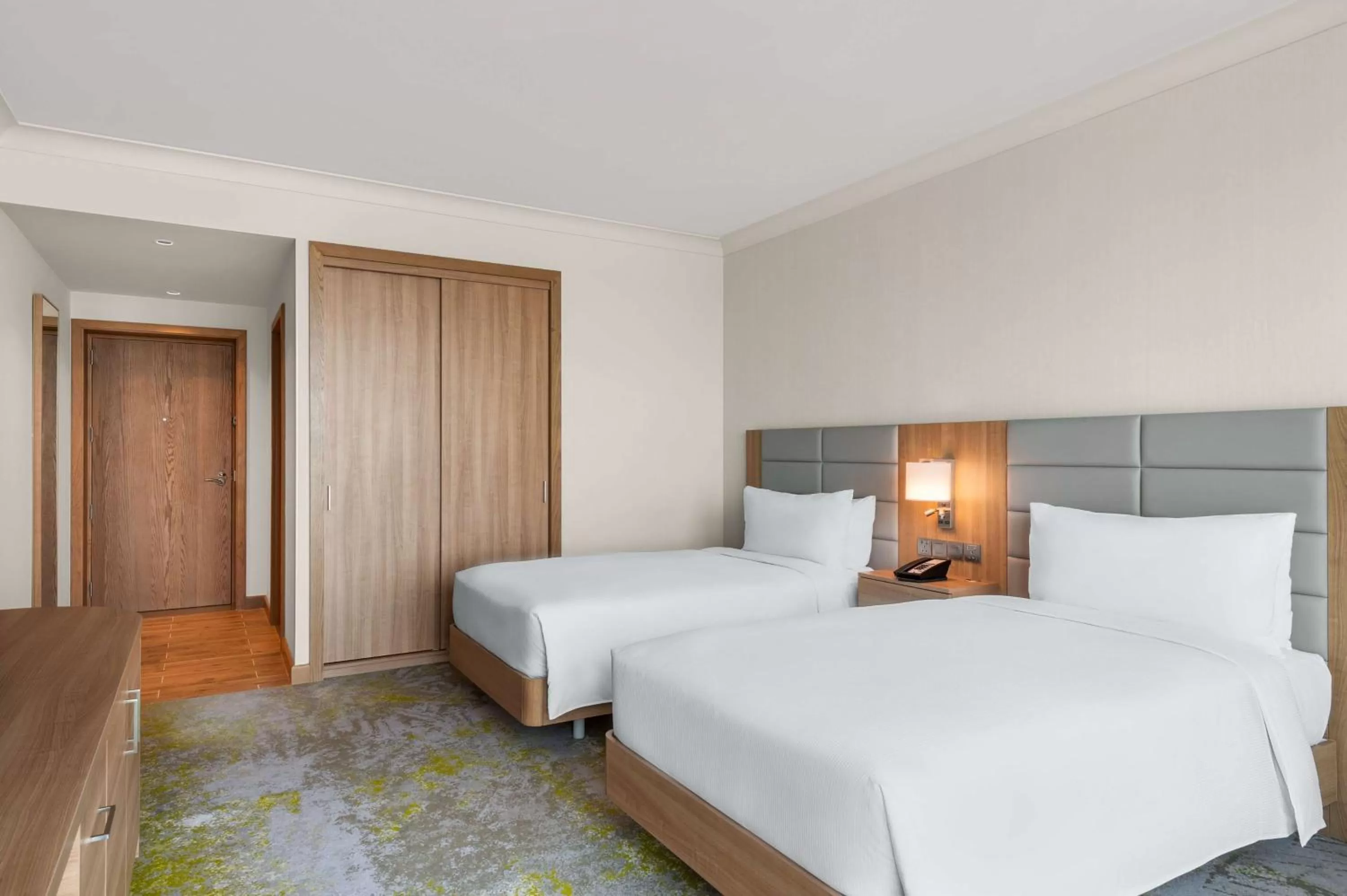 Bed in Hilton Garden Inn Kuwait