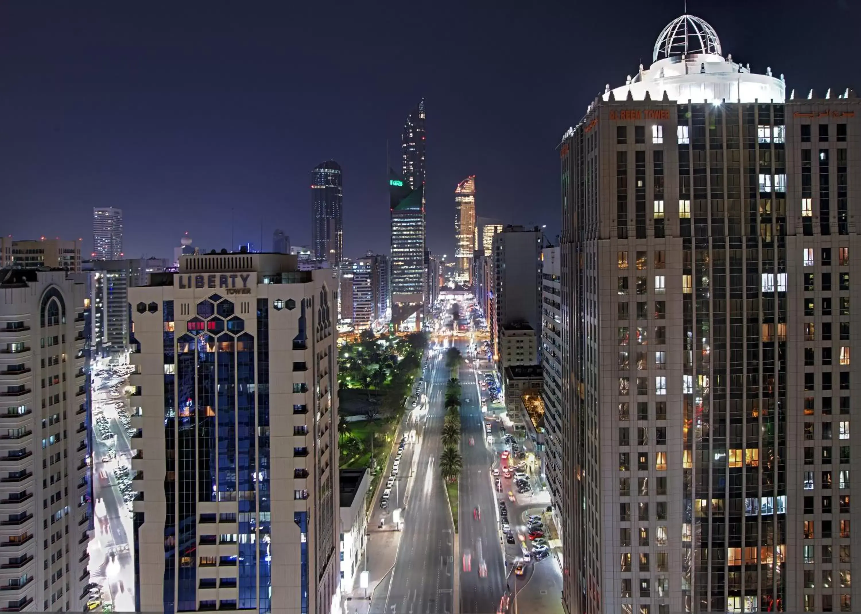City view in TRYP by Wyndham Abu Dhabi City Center