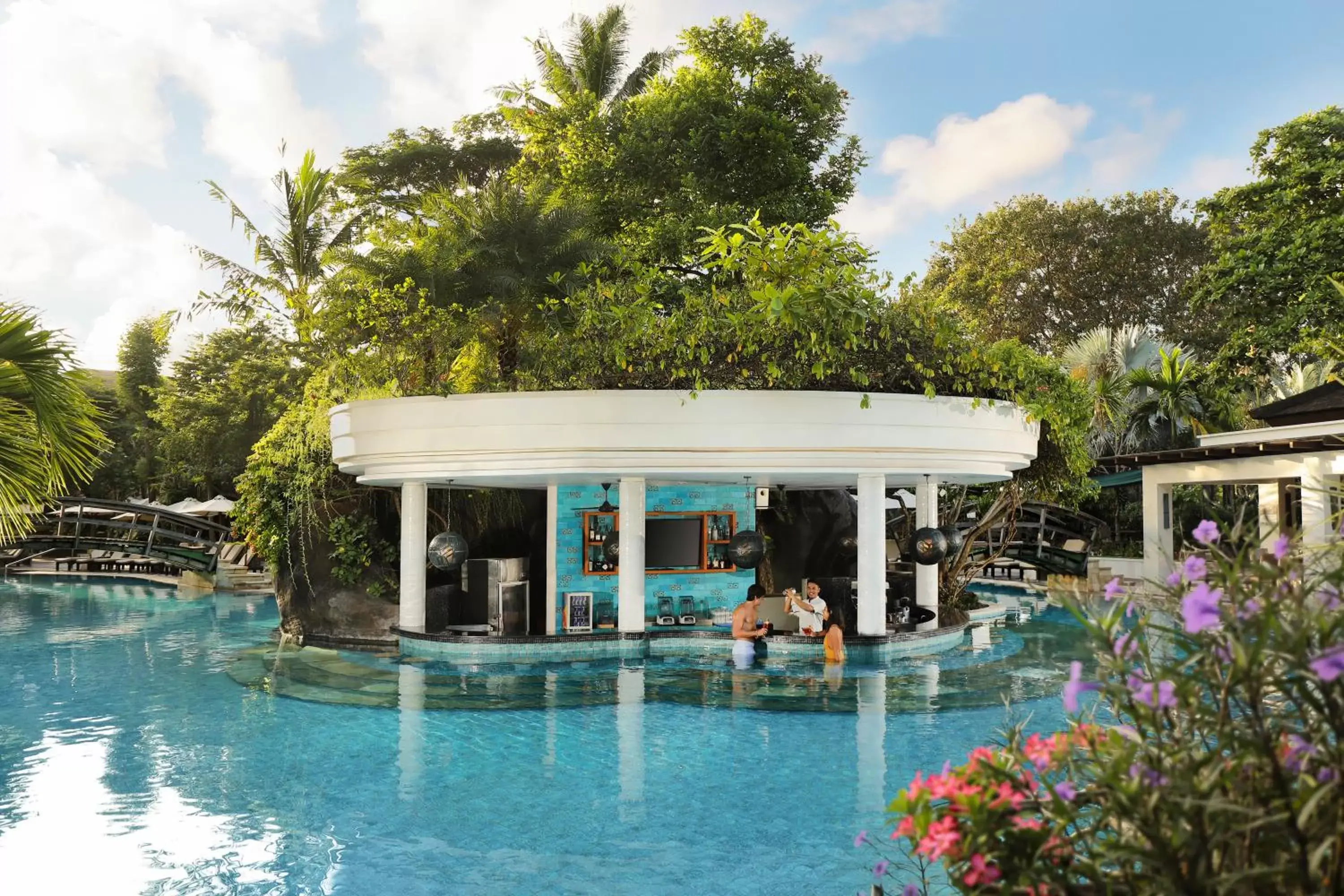 Staff, Swimming Pool in Padma Resort Legian