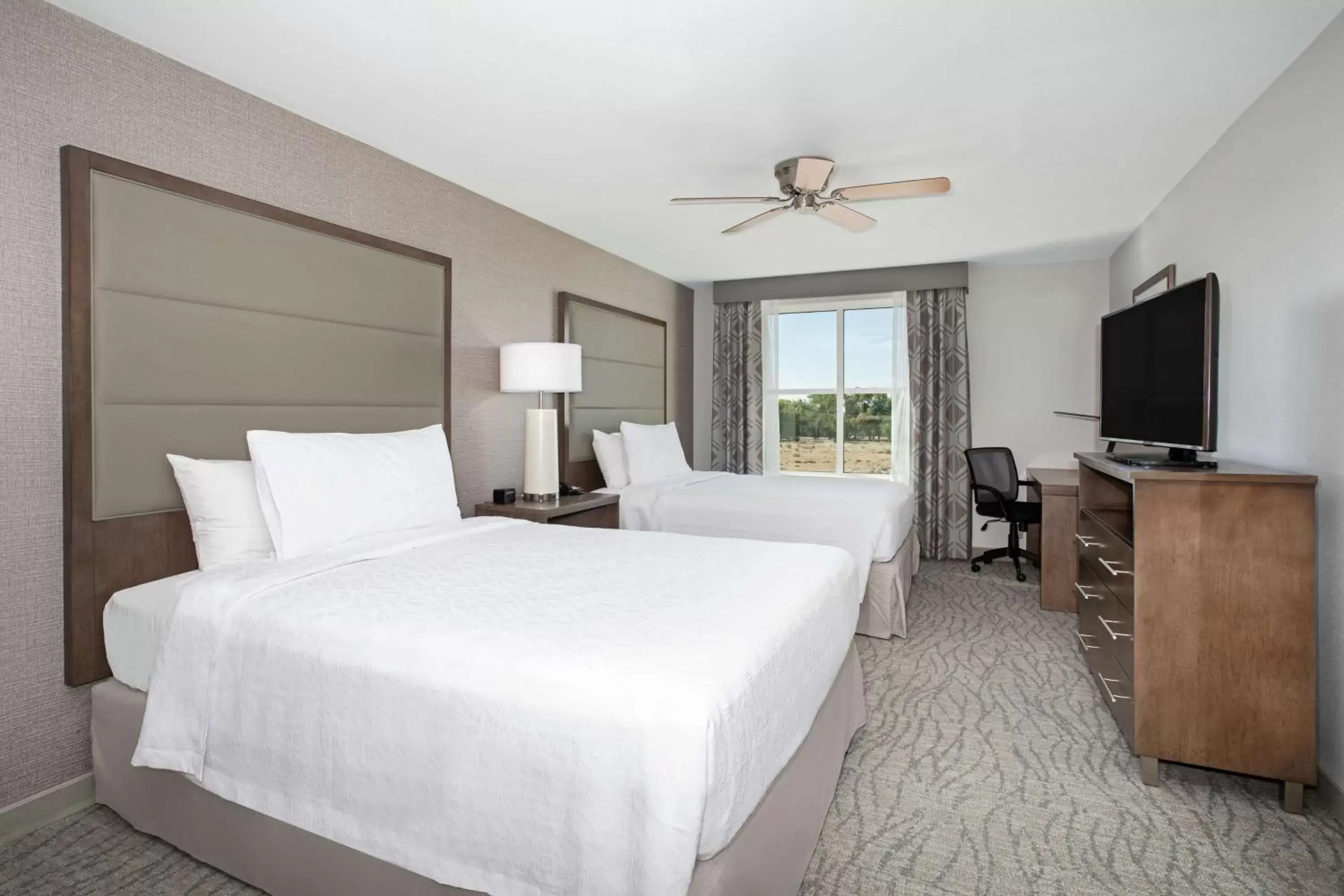 Bedroom in Homewood Suites by Hilton Albuquerque-Journal Center