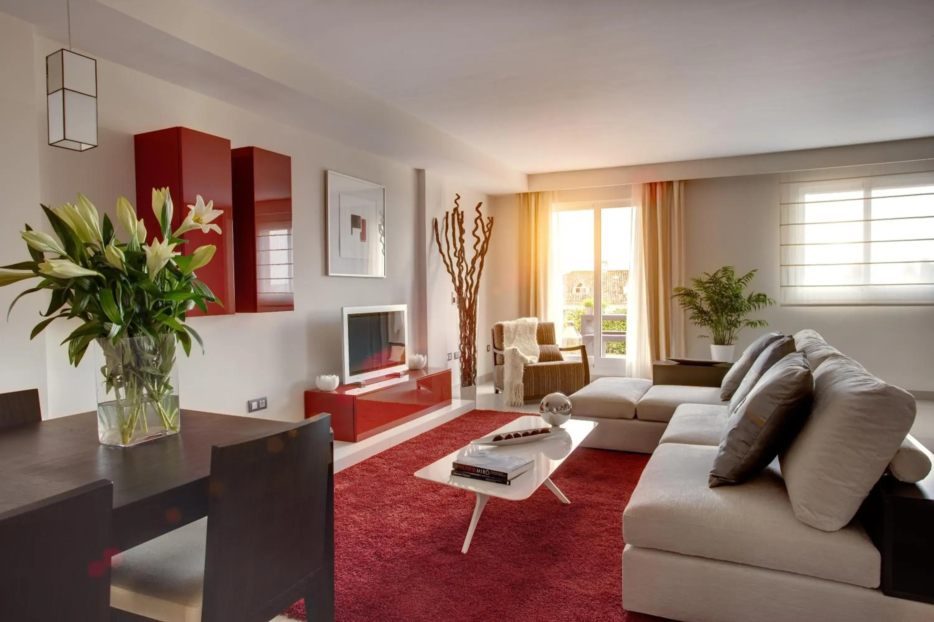 Communal lounge/ TV room, Seating Area in Cortijo Del Mar Resort