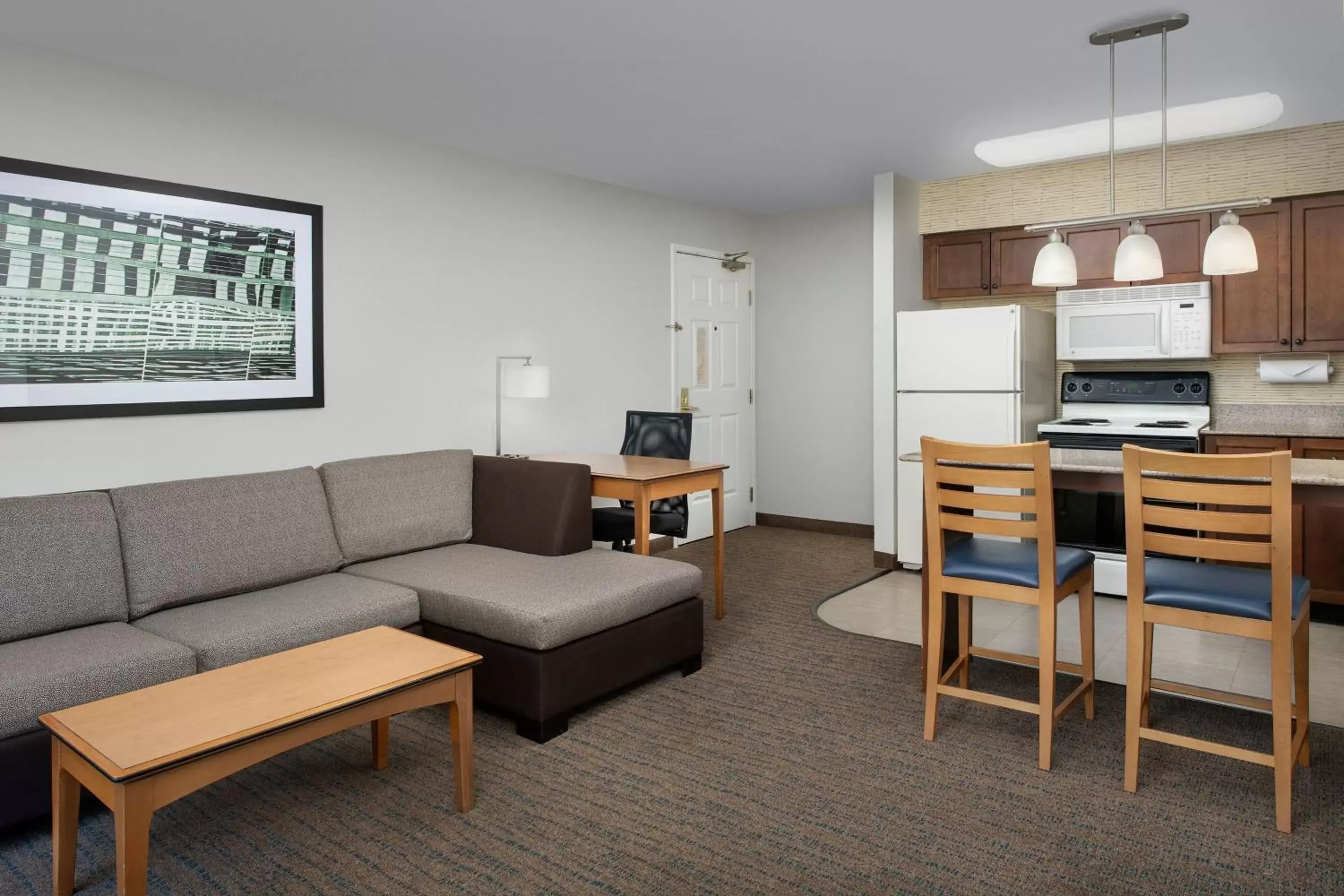 Living room, Seating Area in Residence Inn Chico