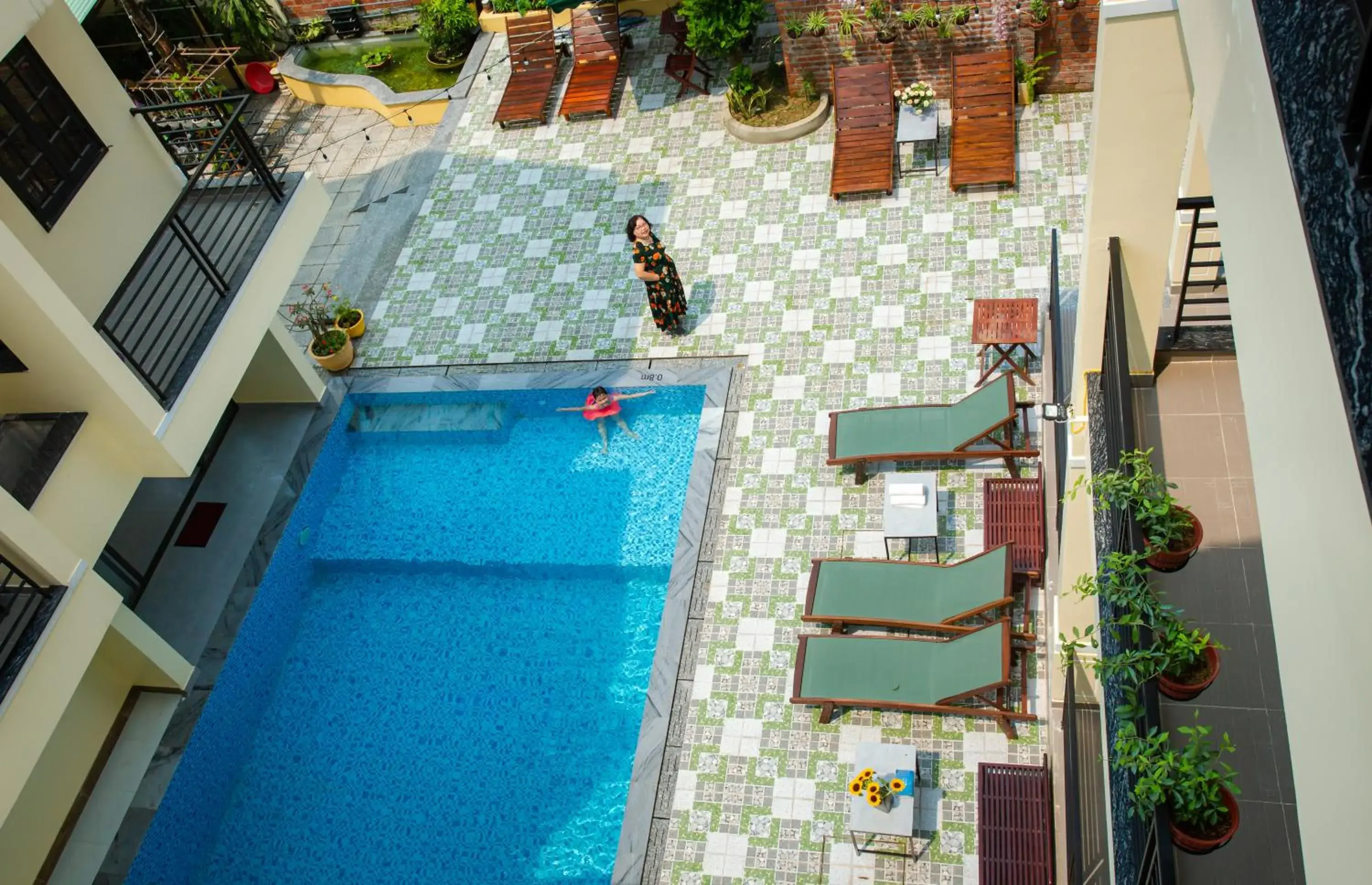 Property building, Pool View in Windbell Villa Hoi An