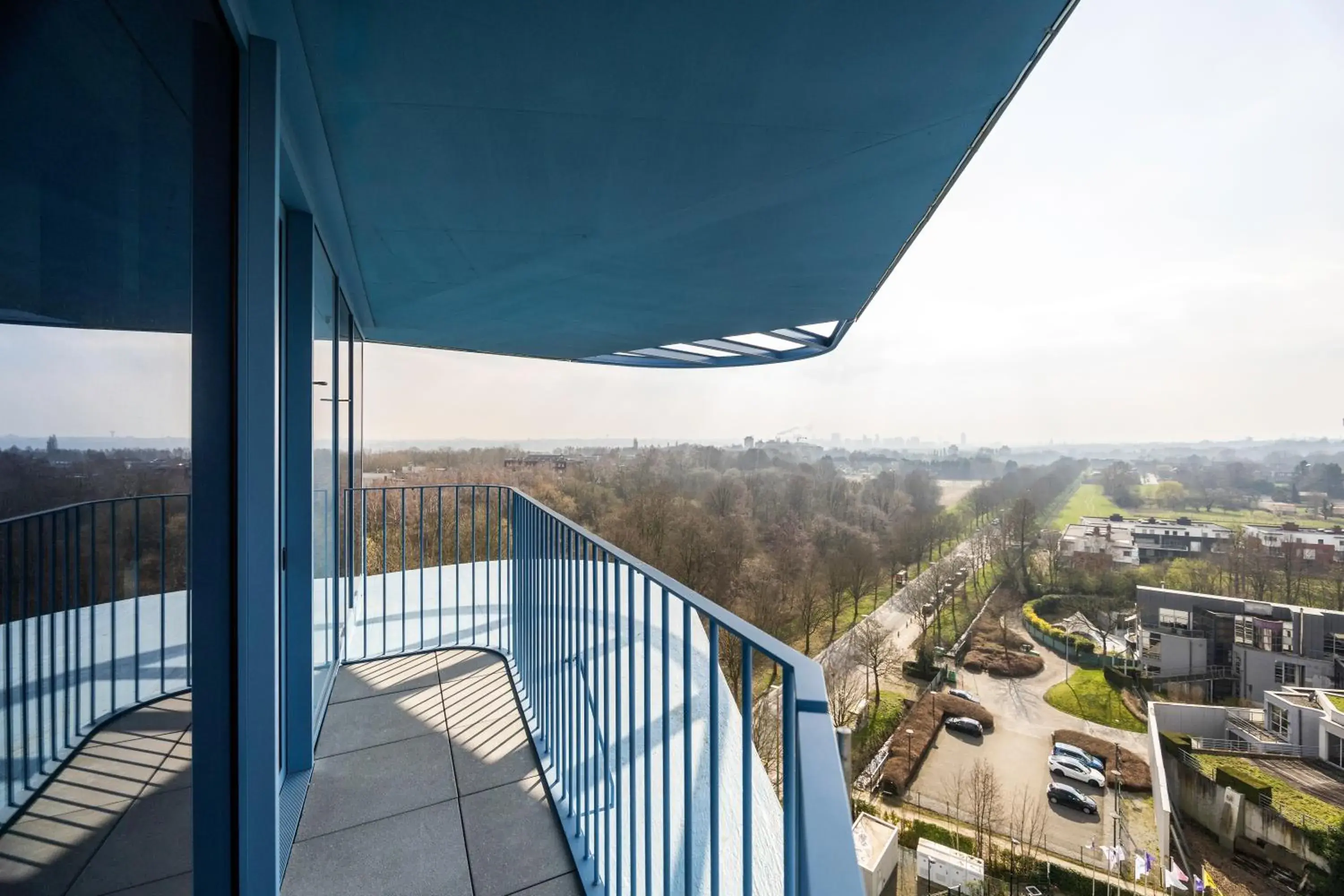 Balcony/Terrace in voco Brussels City North, an IHG Hotel