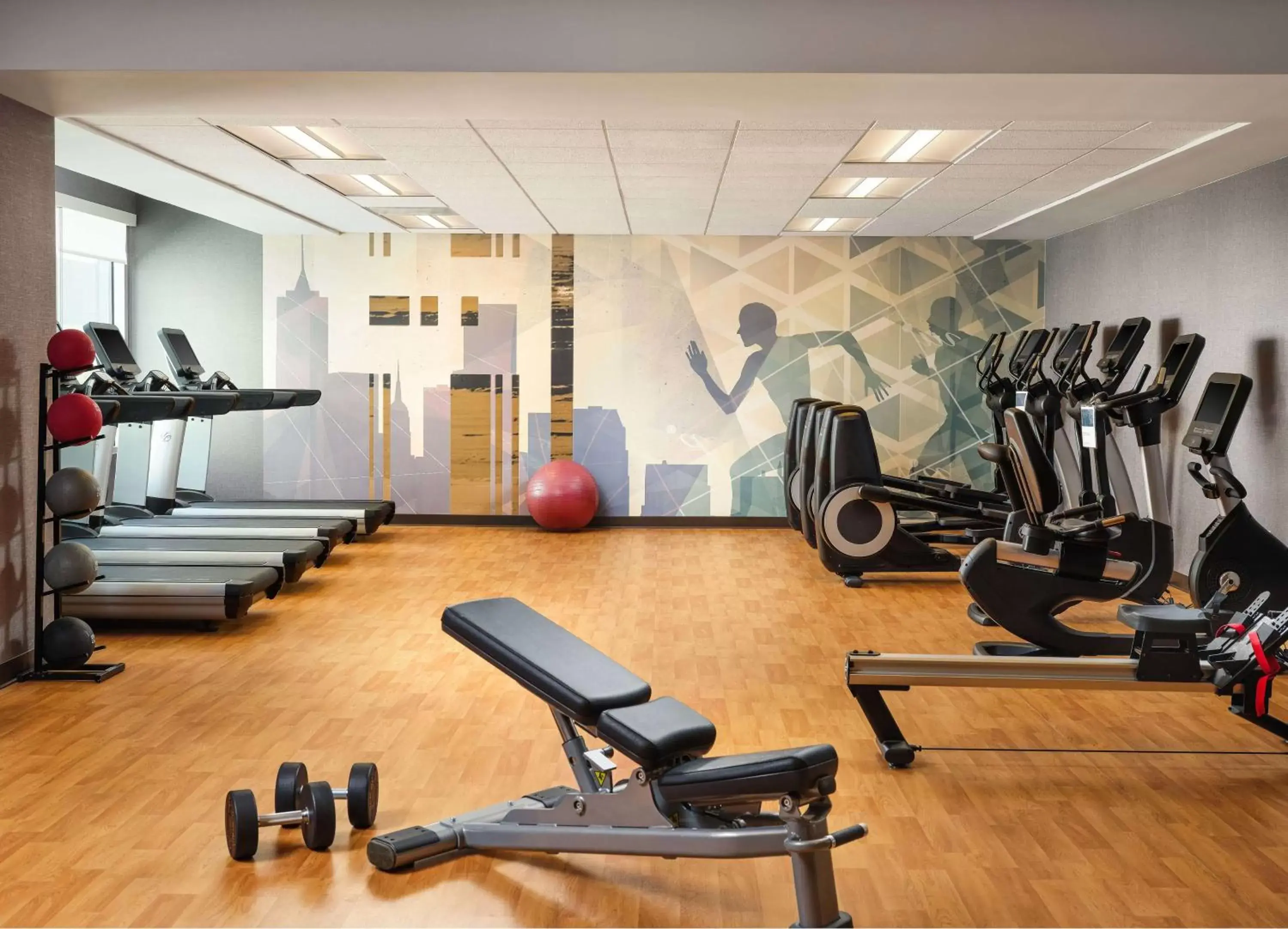 Spa and wellness centre/facilities, Fitness Center/Facilities in Hyatt House LA - University Medical Center