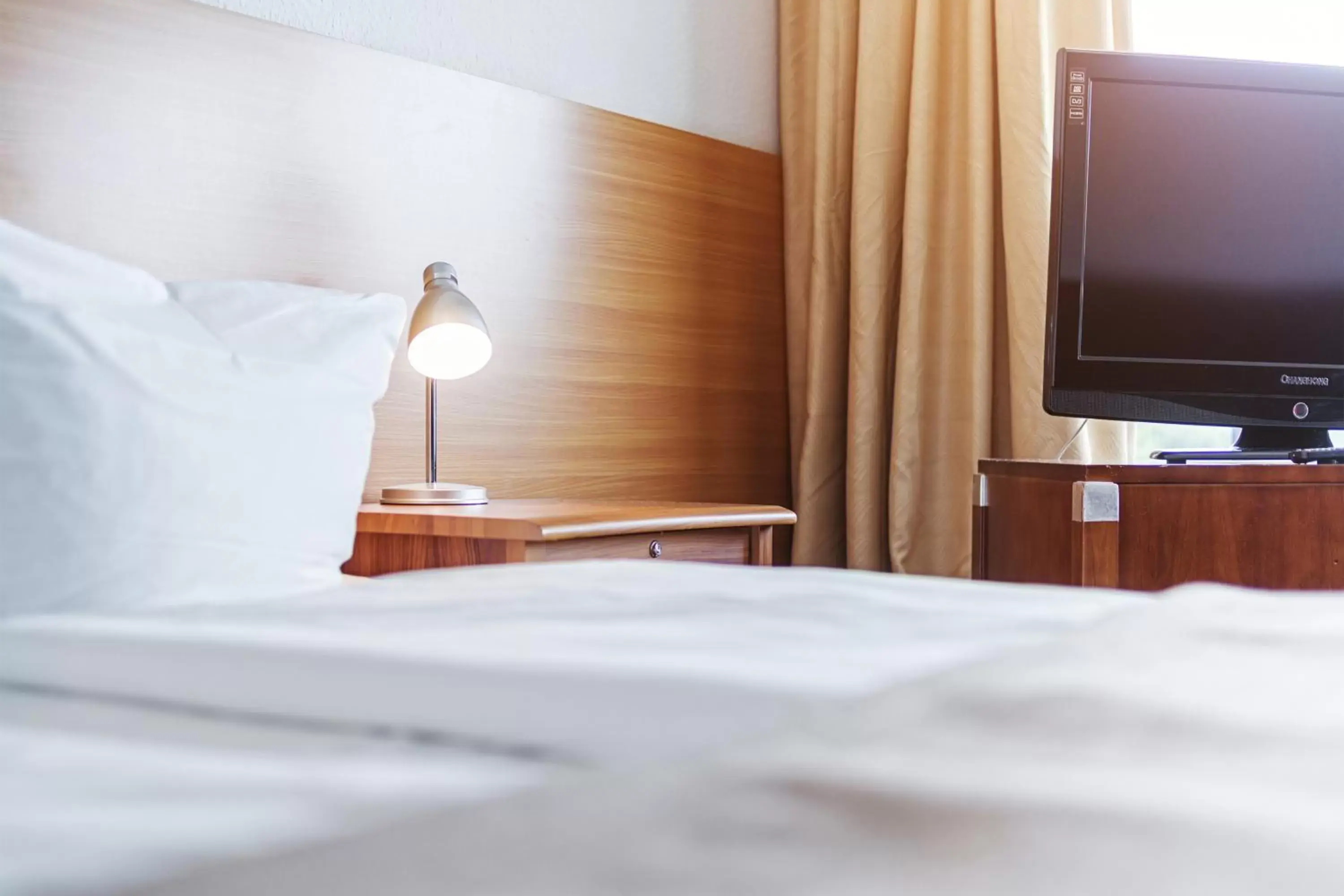 Decorative detail, Bed in Hotel Plöner See by Tulip Inn