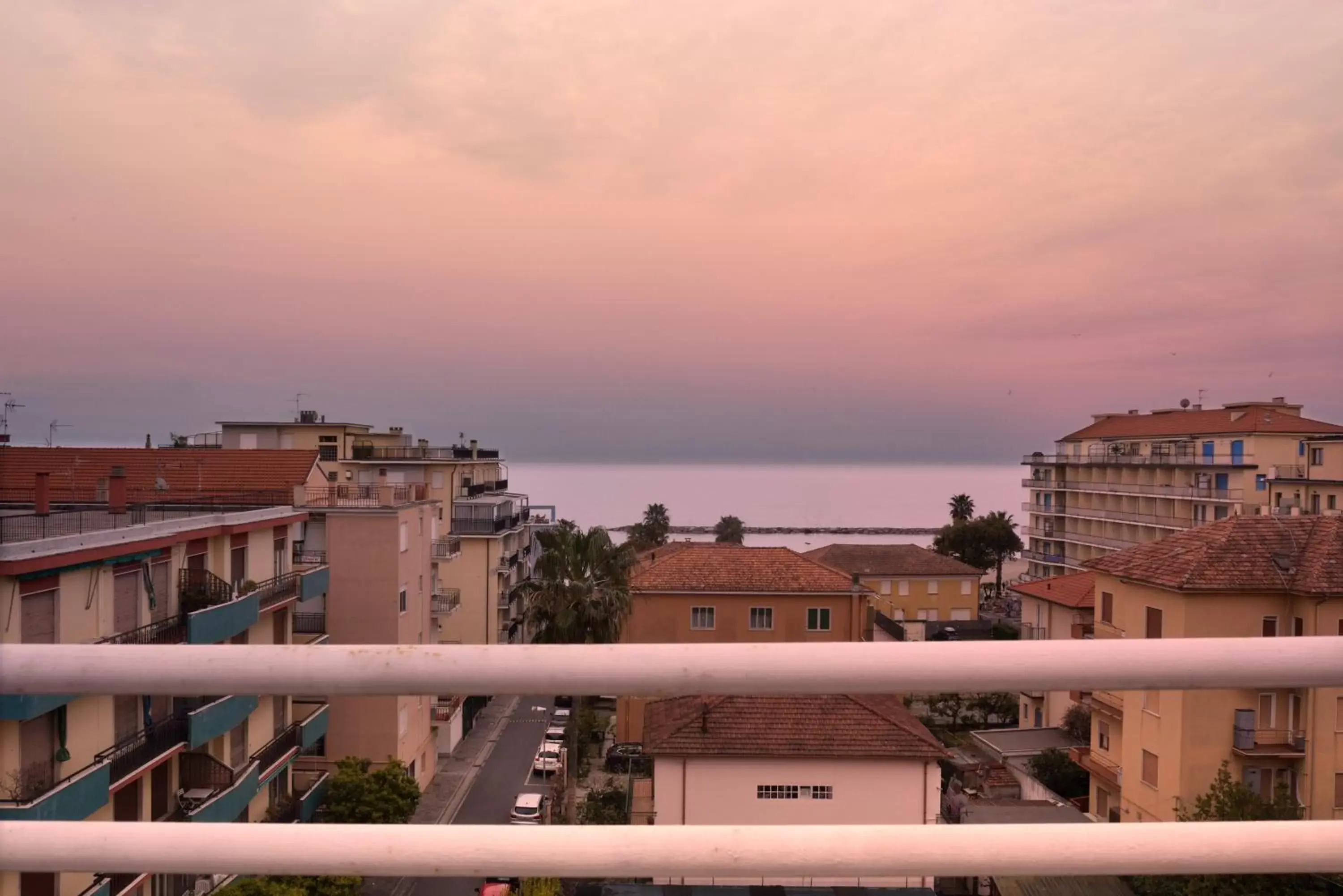 Balcony/Terrace in Hotel Ristorante La Marina Mhotelsgroup