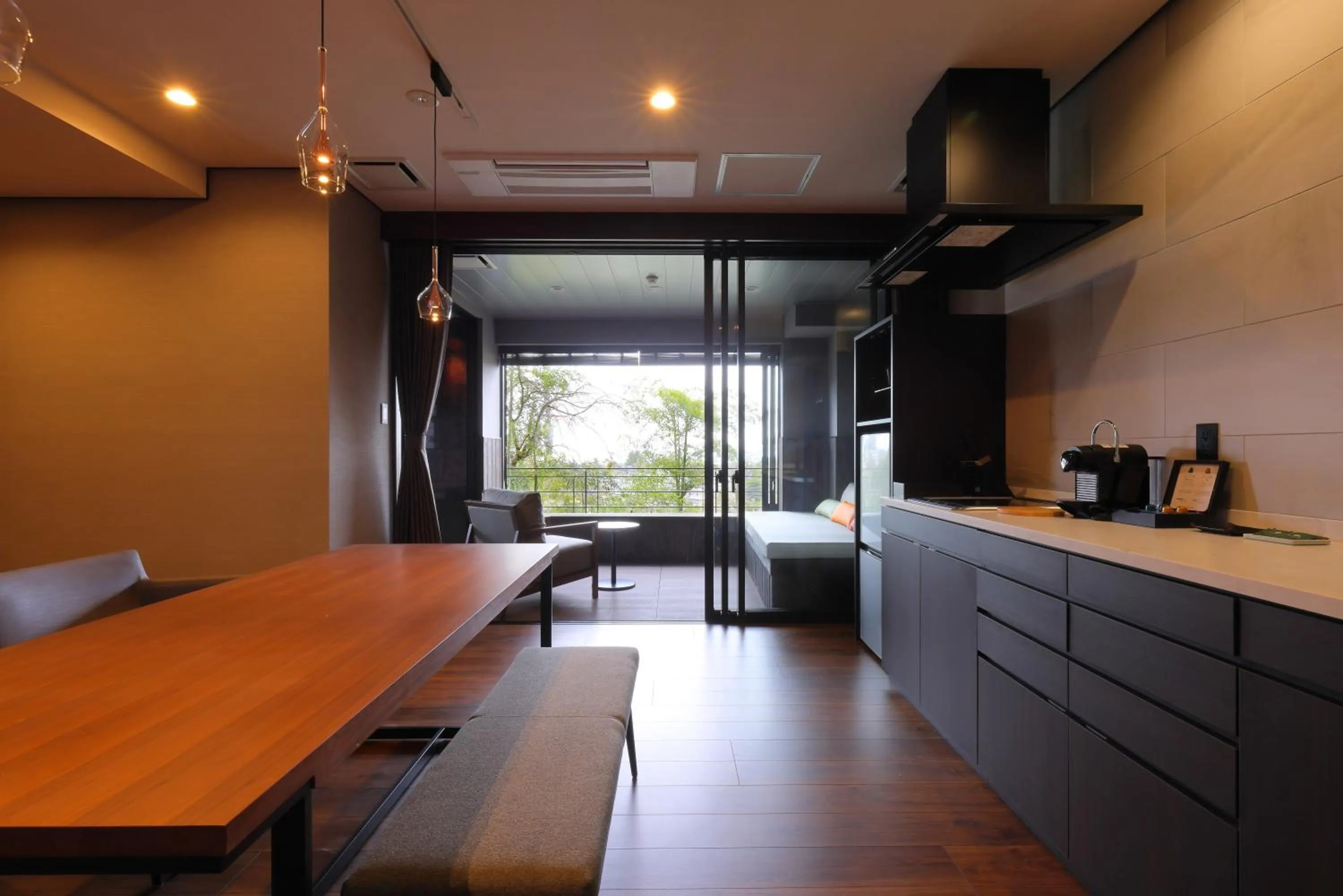Living room, Bed in Arima Onsen Taketoritei Maruyama