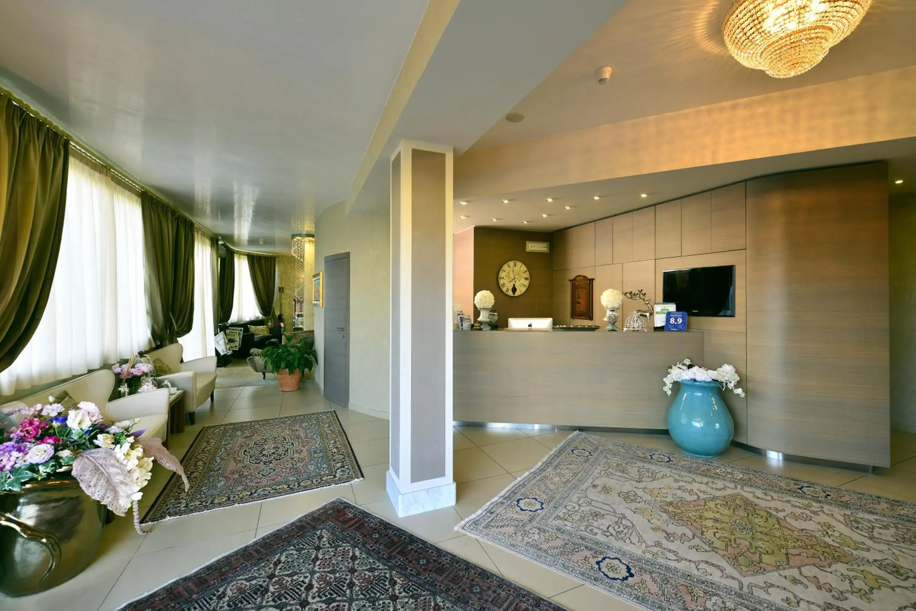 Lobby or reception in Hotel Villa Tiziana