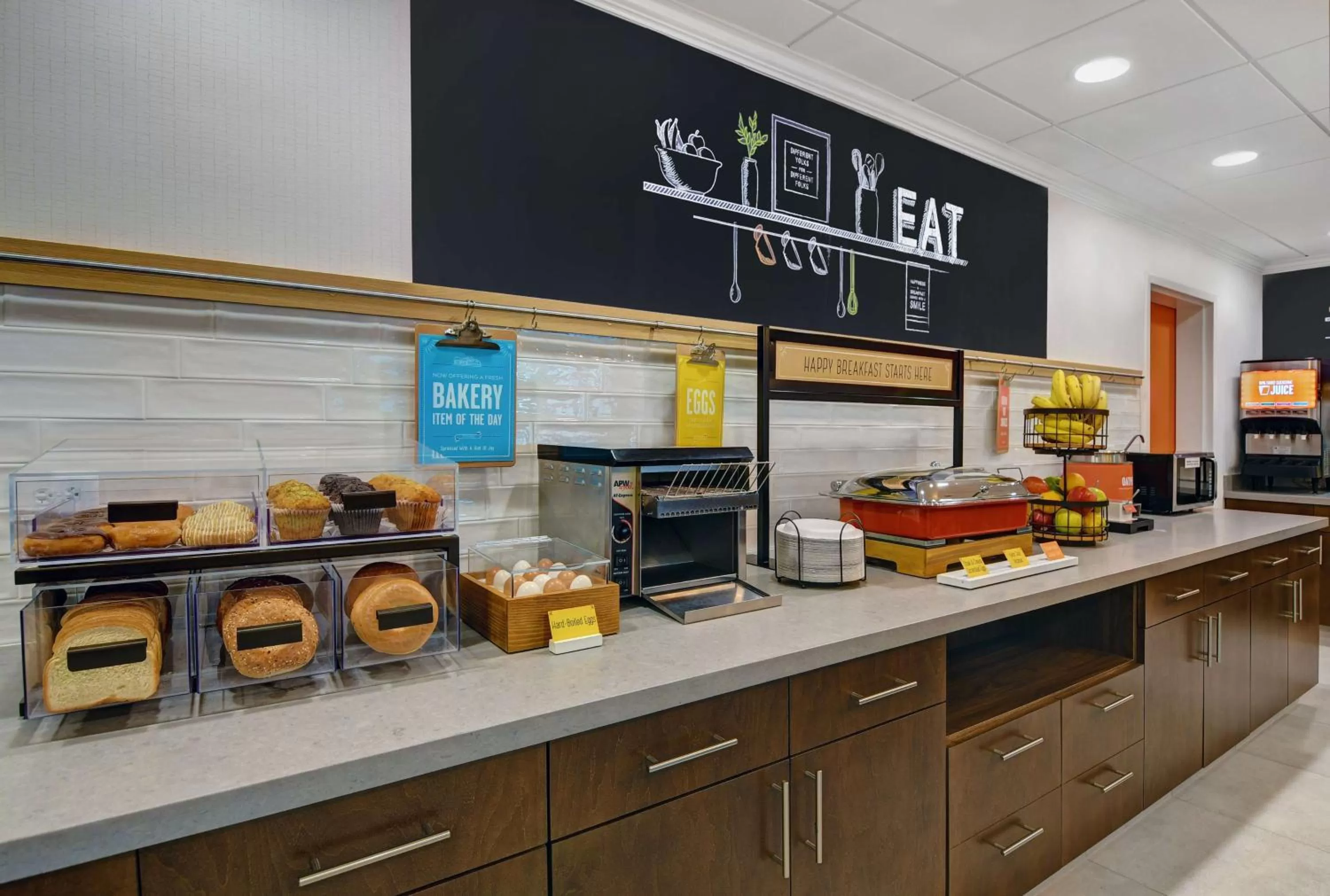 Breakfast in Hampton Inn Patriots Point