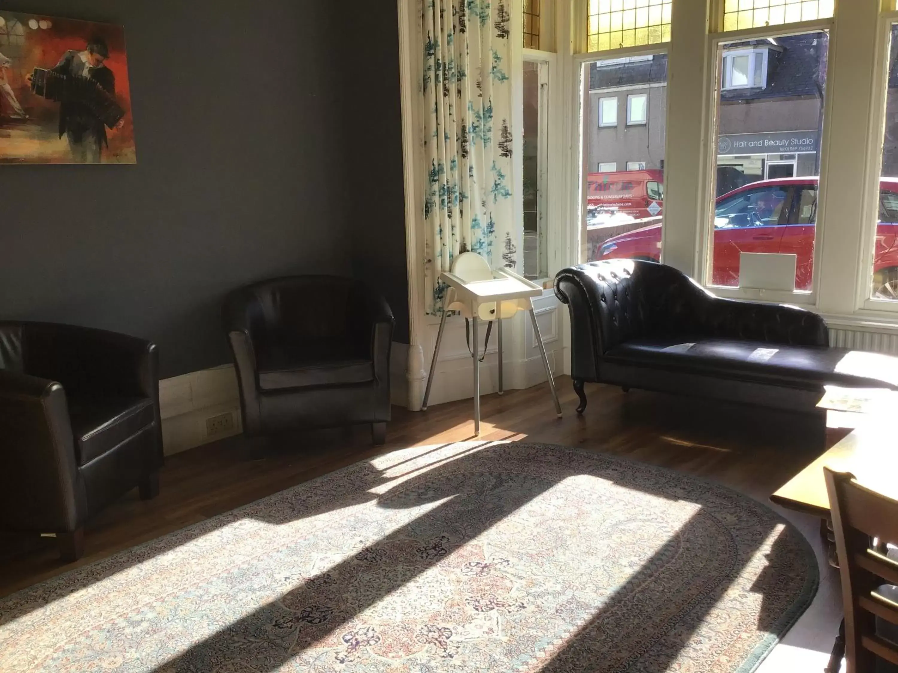 Living room, Seating Area in Belvedere Guest House