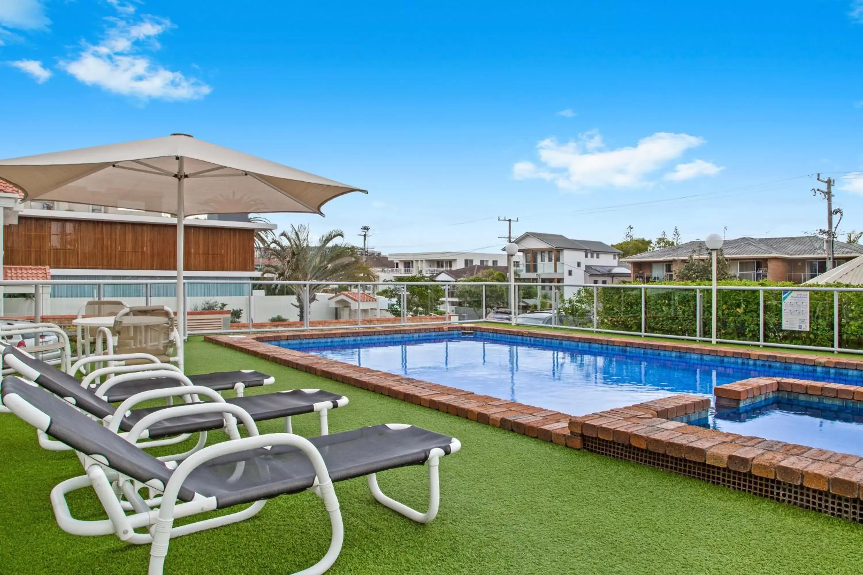 Swimming Pool in Foreshore Beachfront Apartments