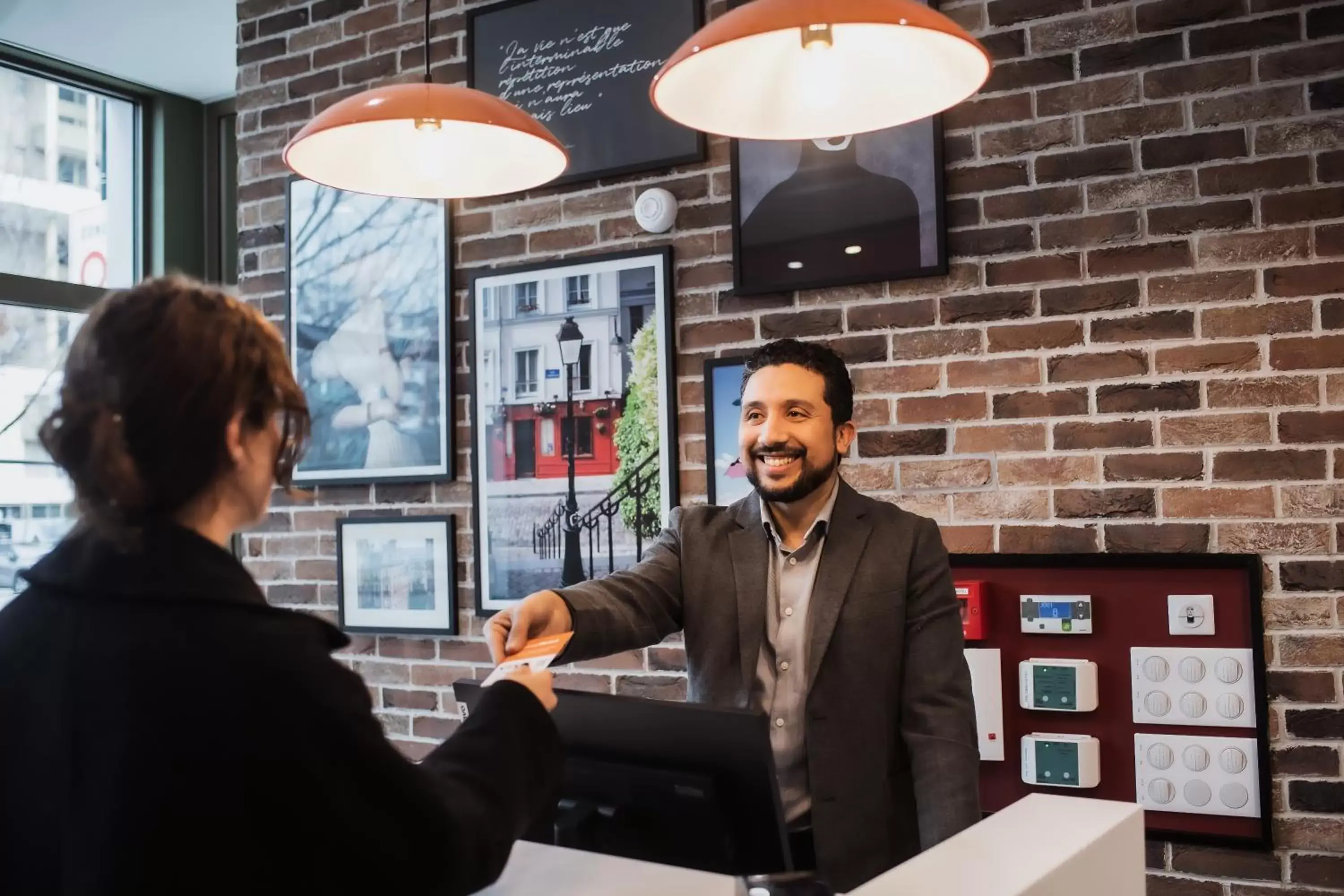 Lobby or reception, Lobby/Reception in easyHotel Paris Nord Aubervilliers