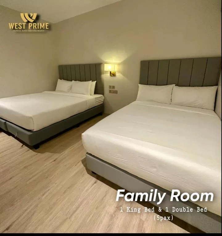 Bed in West Prime Hotel