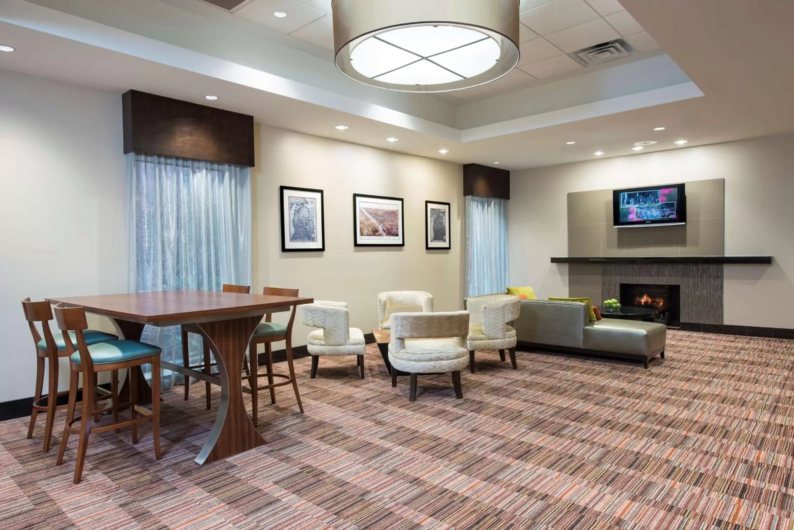Lobby or reception in DoubleTree by Hilton Hotel Grand Rapids Airport Lobby or reception in DoubleTree by Hilton Hotel Grand Rapids Airport