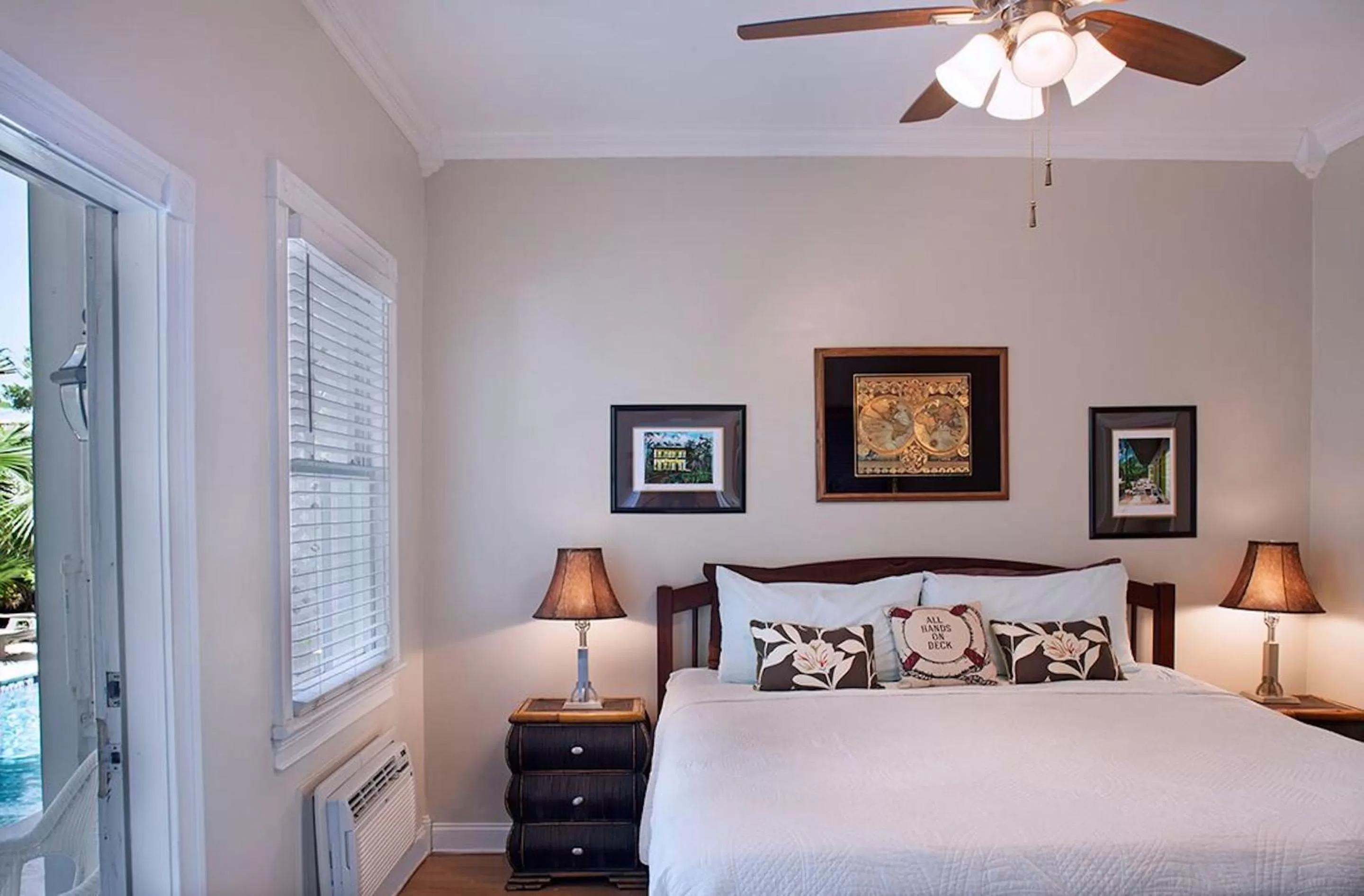 Bed in Coco Plum Inn