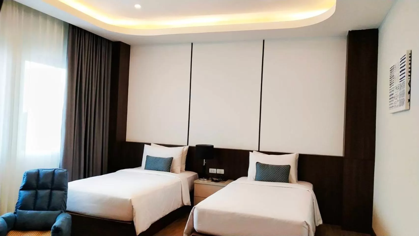 Bed in โคโค่ โฮเทล KOCO Hotel