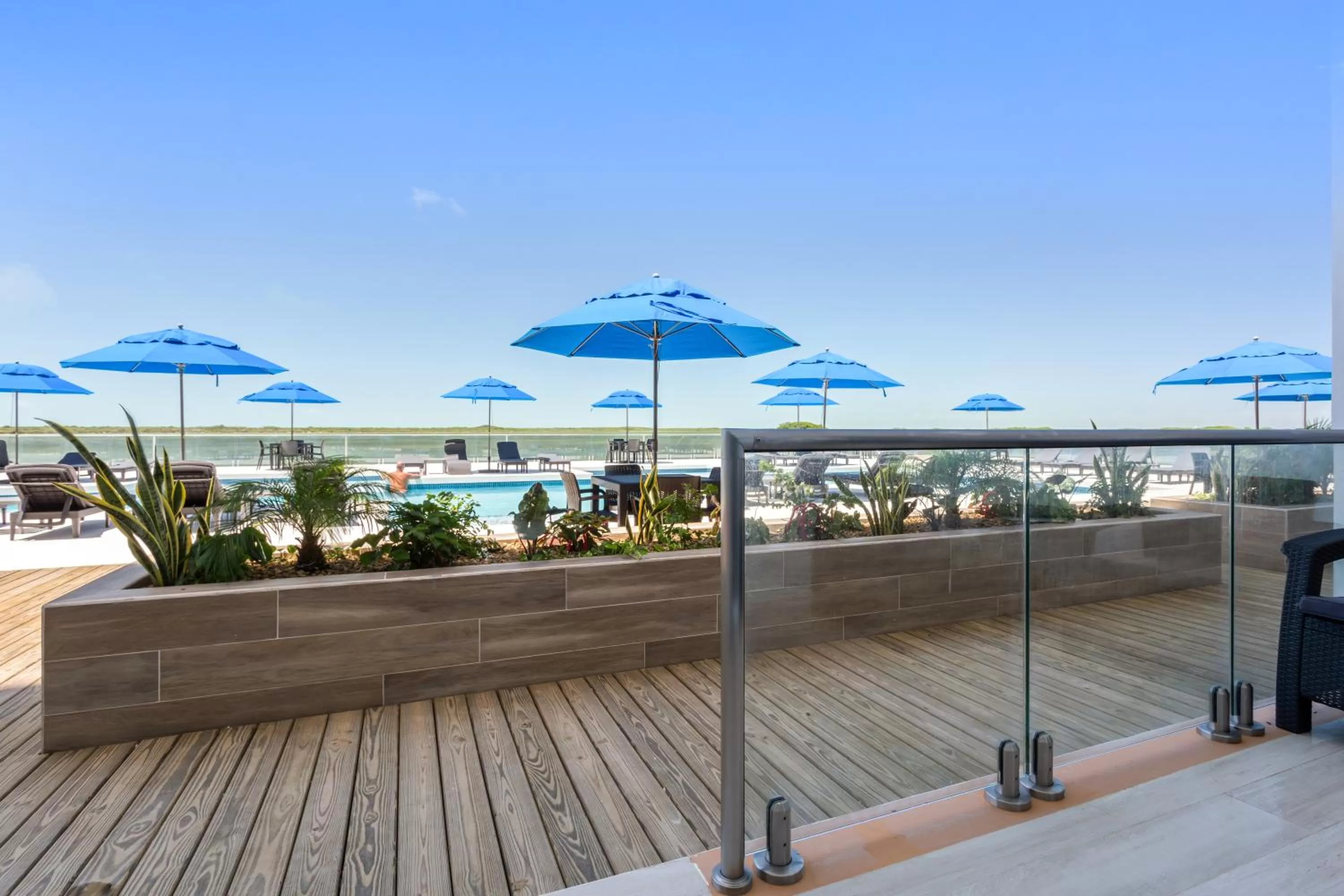 View (from property/room) in Sunset Caribe Belize