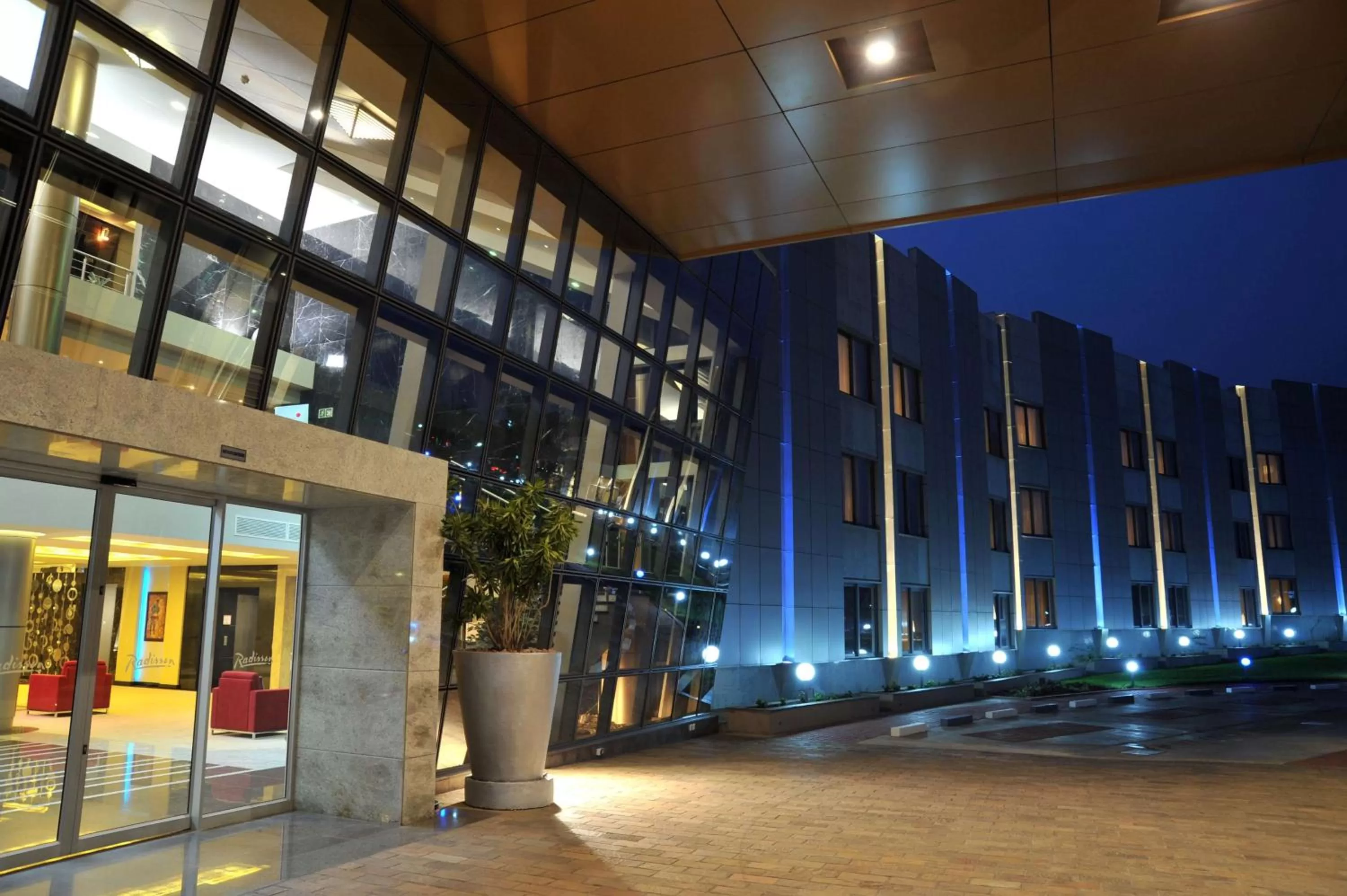 Property building in Radisson Blu Hotel Lusaka
