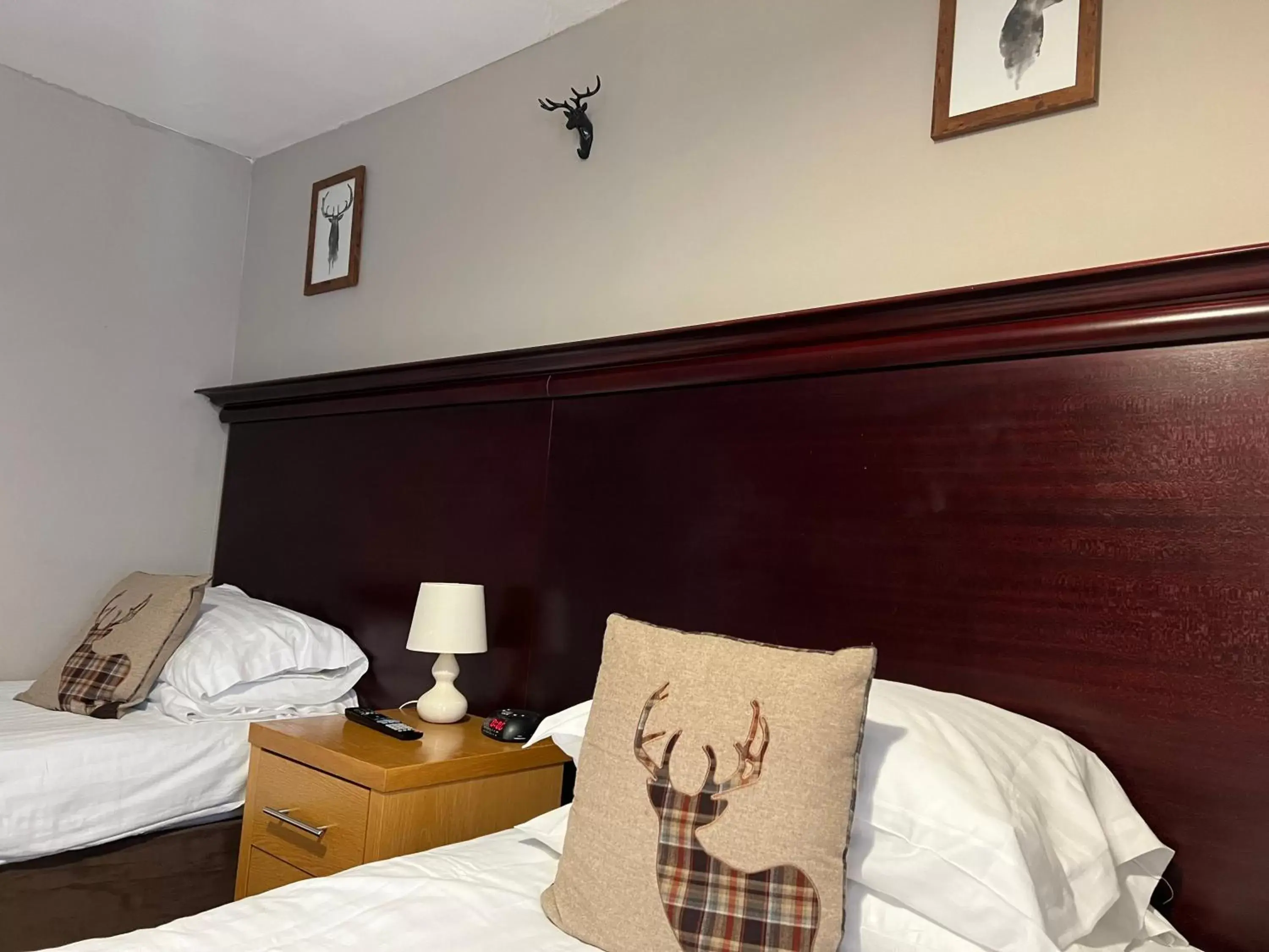 Bed in The Bell Inn, Rickinghall