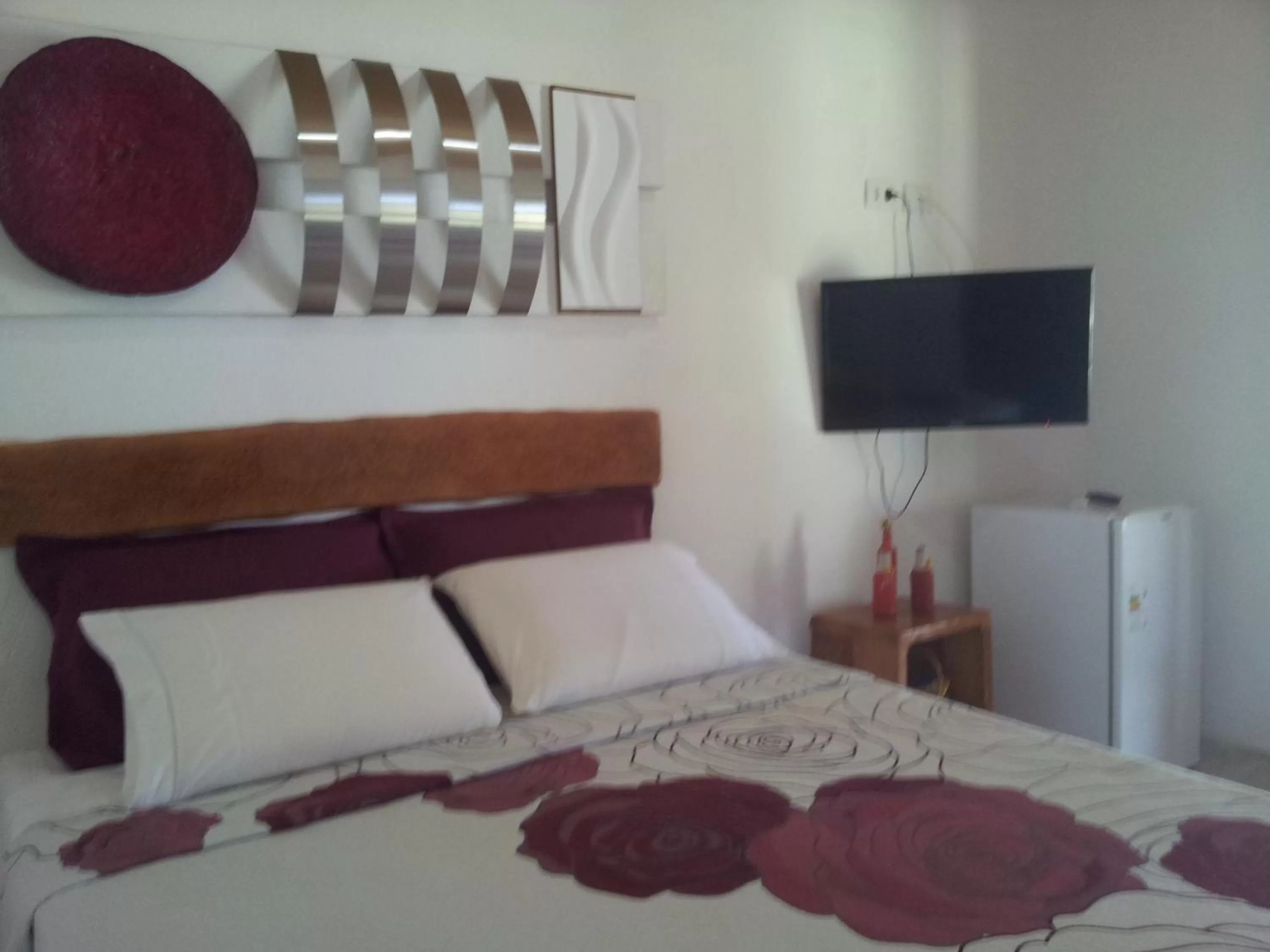 Bed in Pousada e Restaurante Encanto das Águas