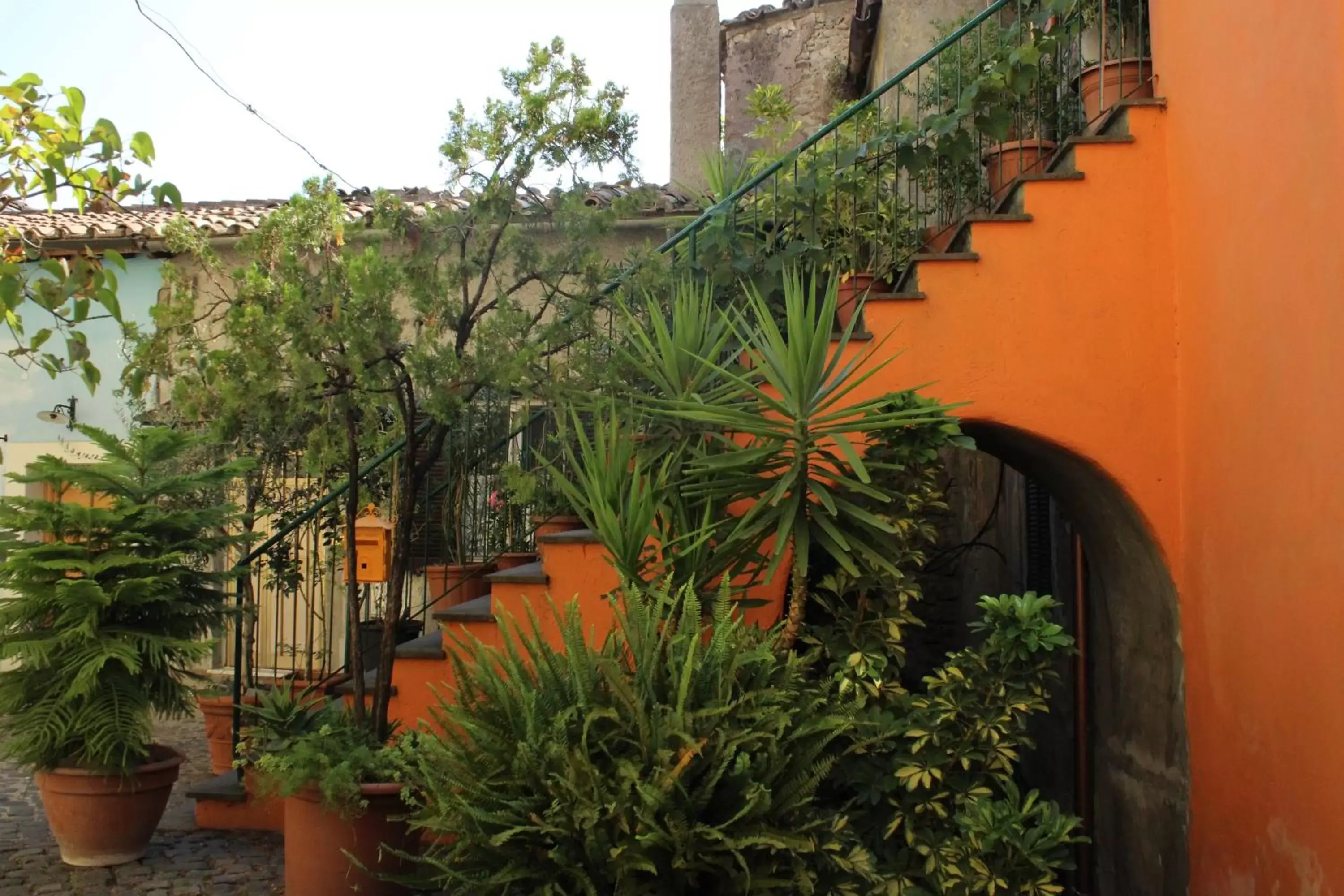 Facade/entrance, Garden in La Scaletta