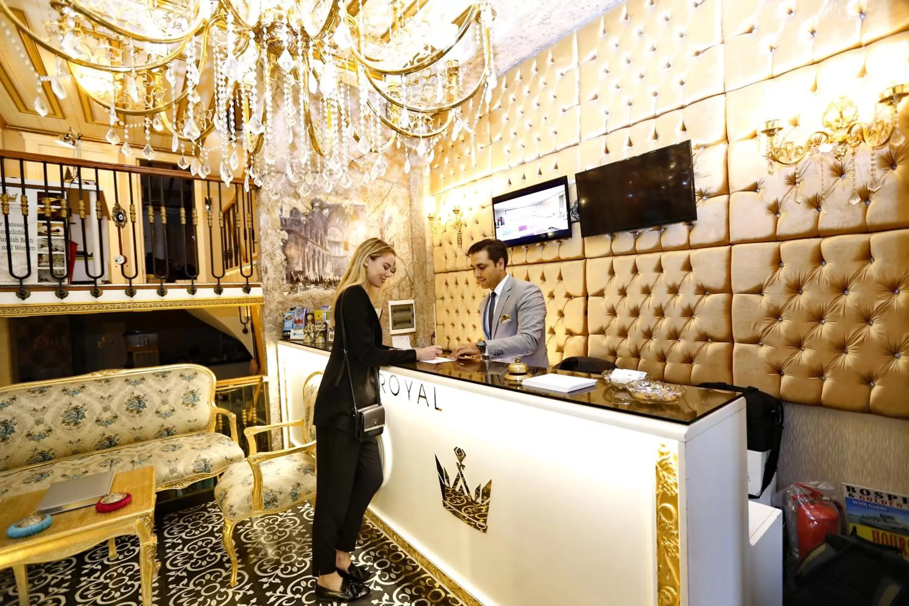 Lobby or reception, Lobby/Reception in Diamond Royal Hotel