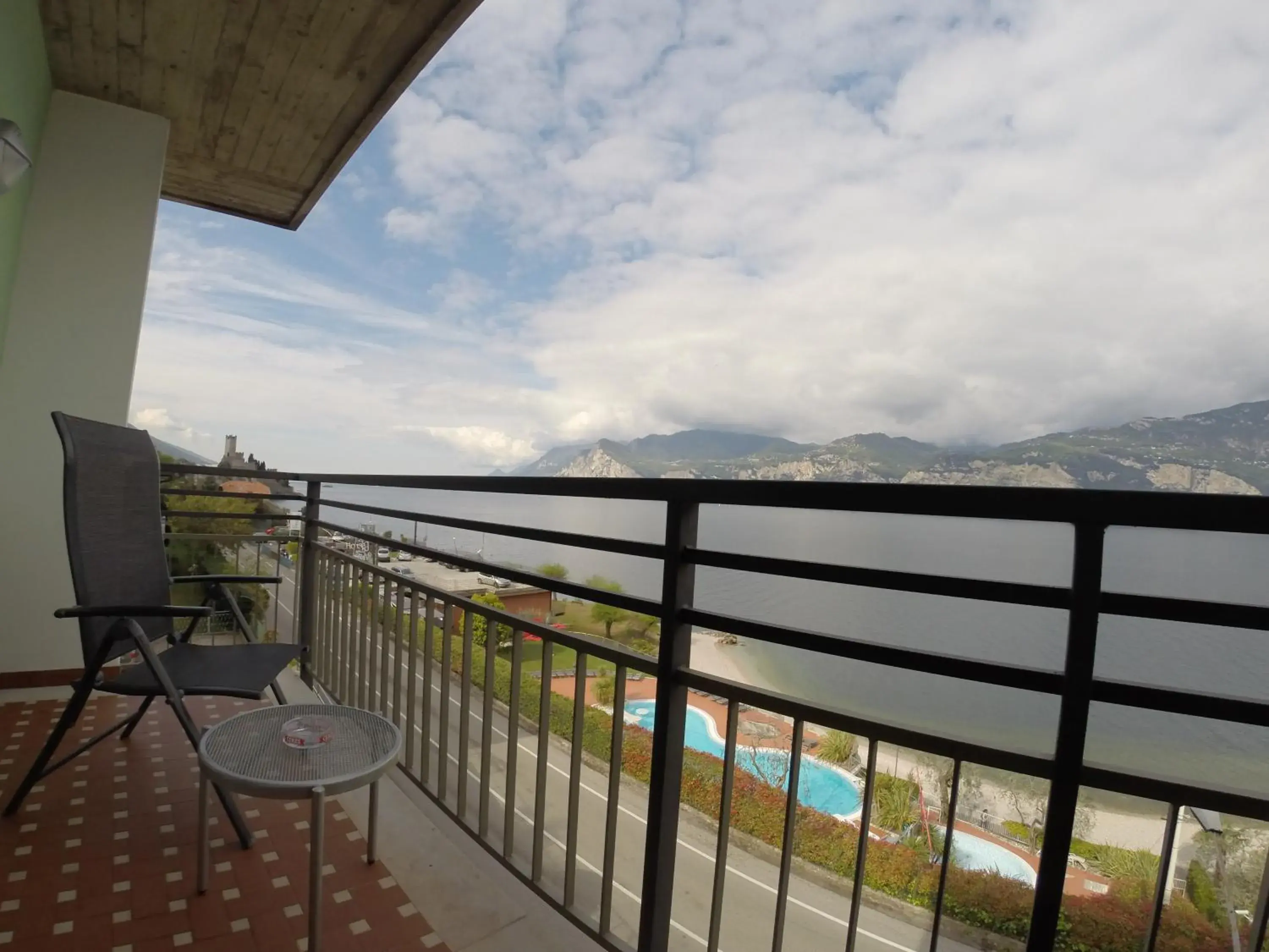 Balcony/Terrace in Albergo Villa Edera