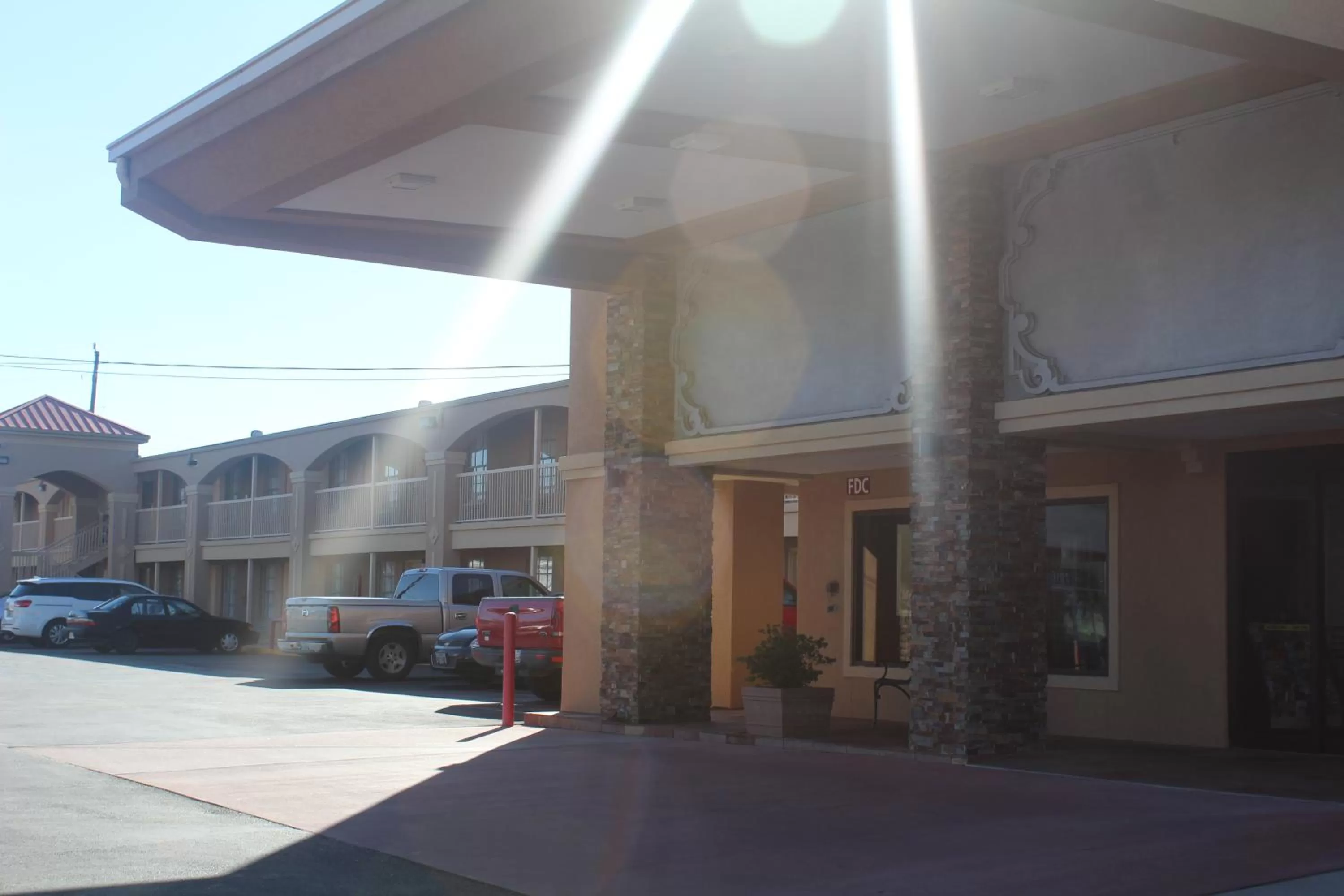 Property building in Americas Best Value Inn-Near NRG Park/Medical Center