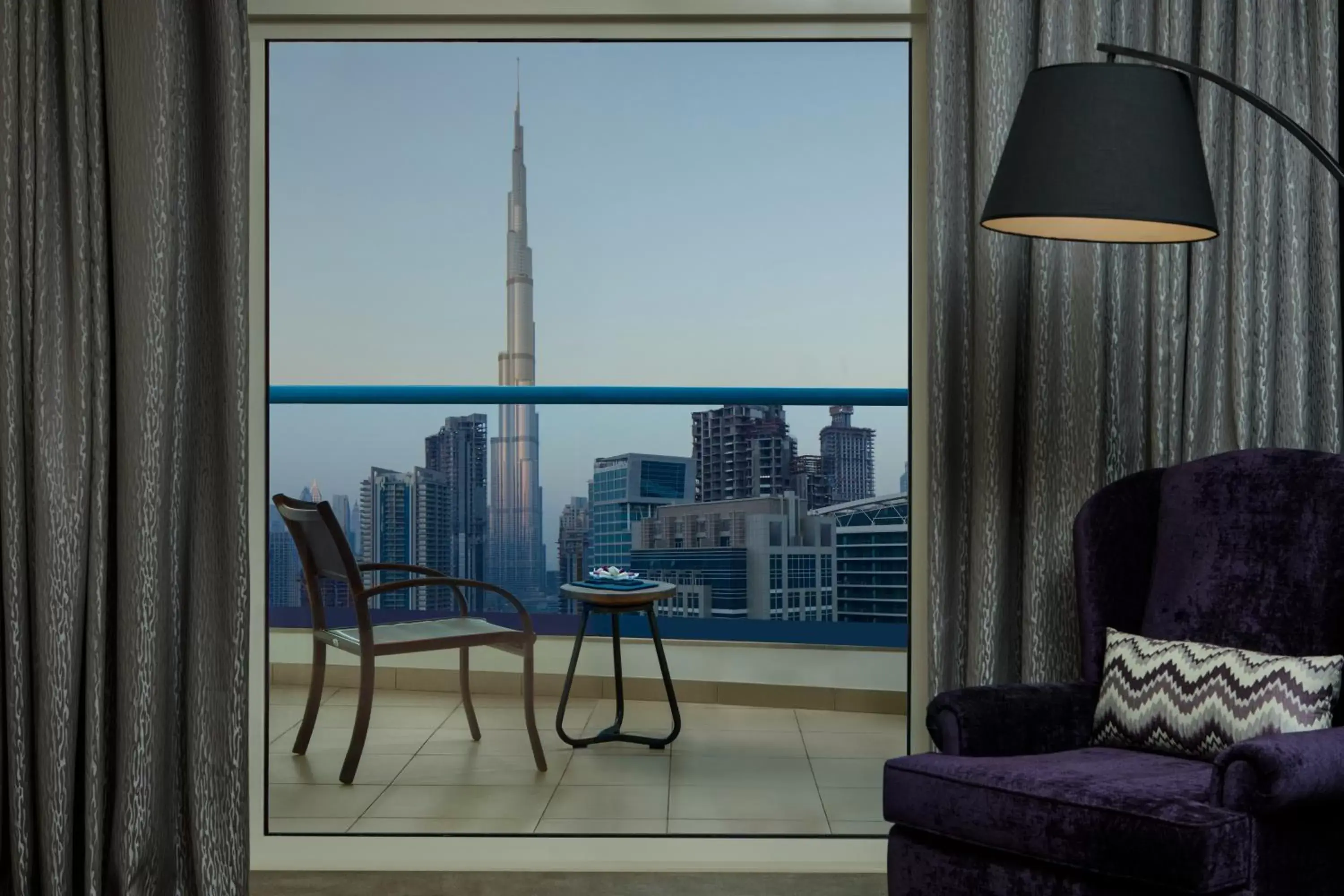 Seating area in Radisson Blu Hotel, Dubai Waterfront