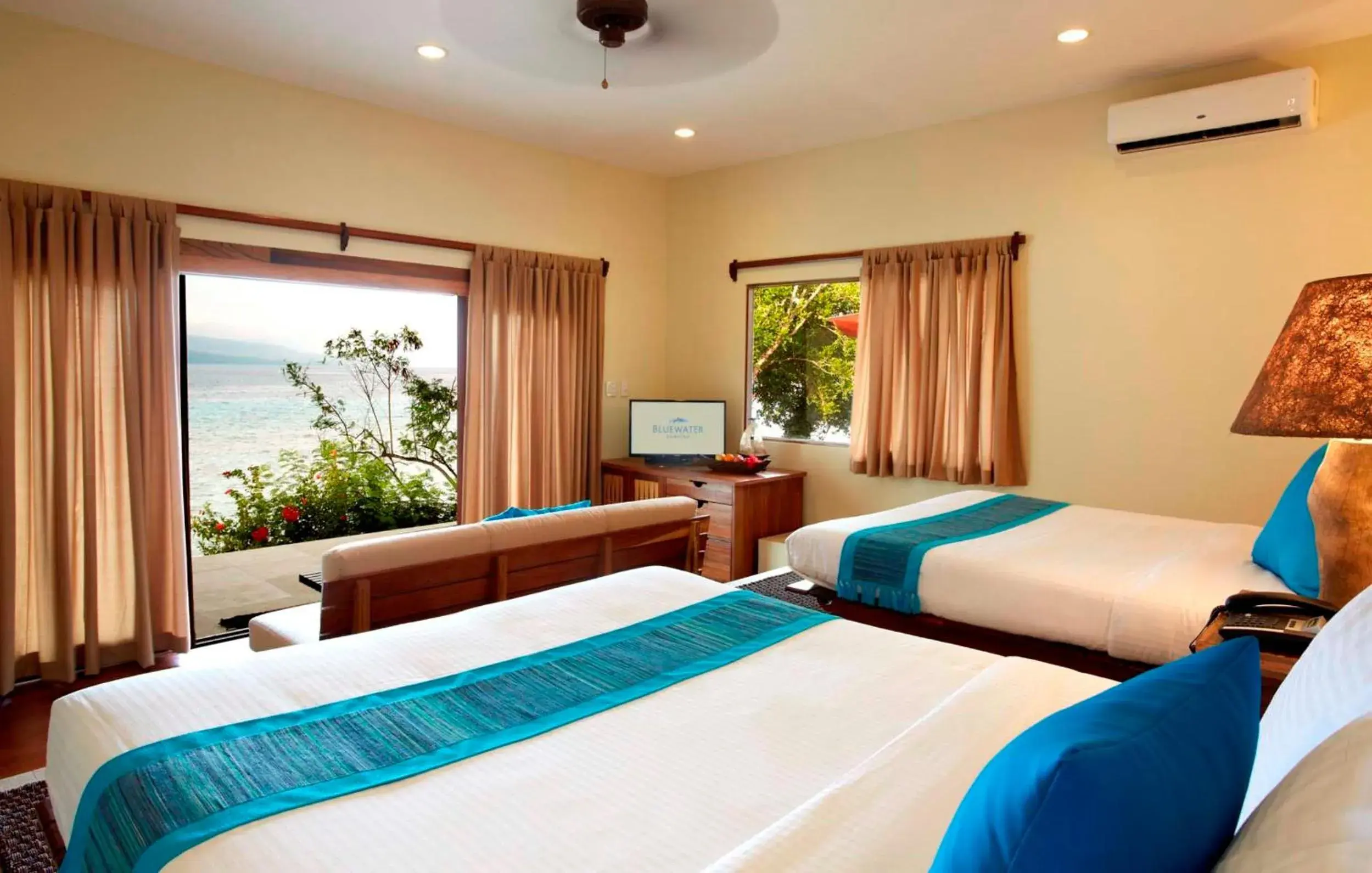 Bedroom, Bed in Bluewater Sumilon Island Resort Bedroom, Bed in Bluewater Sumilon Island Resort