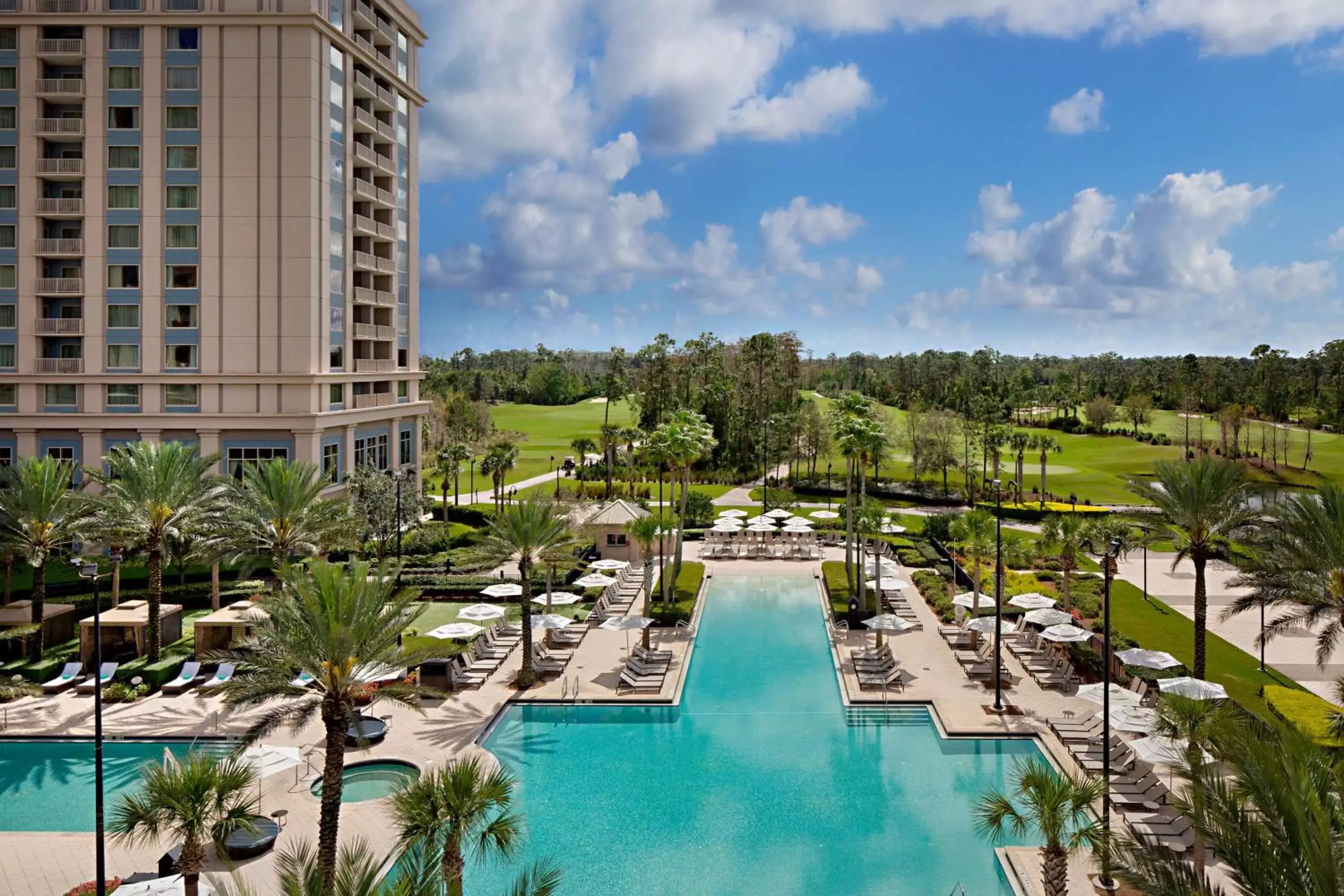 Pool View in Waldorf Astoria Orlando