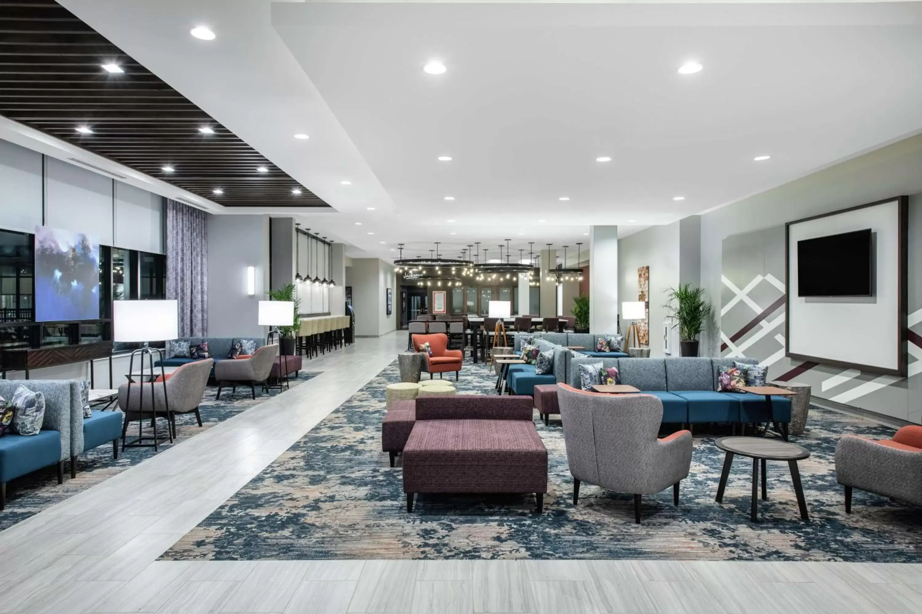 Lobby or reception in Hilton Garden Inn Pittsburgh Area Beaver Valley, Pa